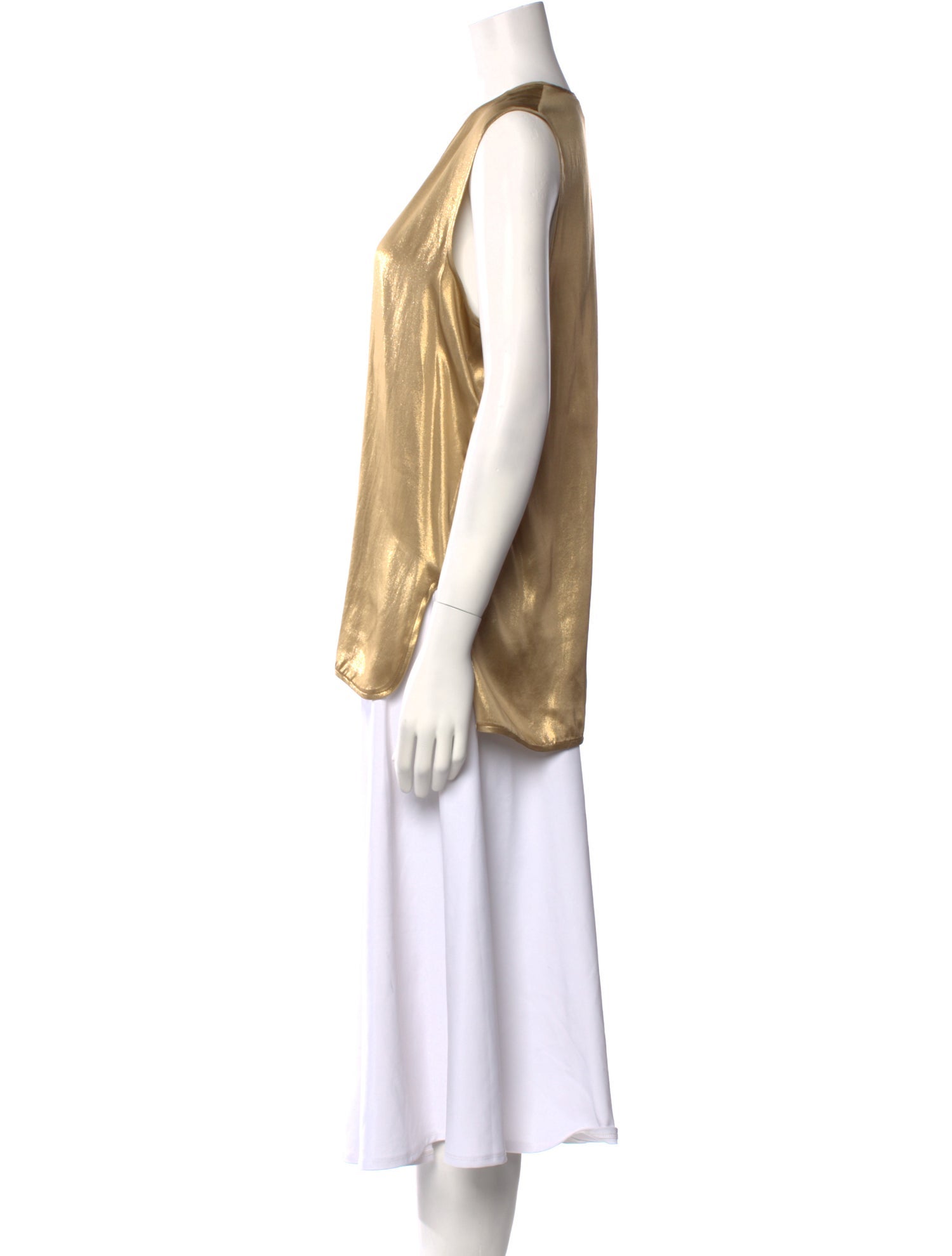 Zero + Maria Cornejo V-Neck Sleeveless Top