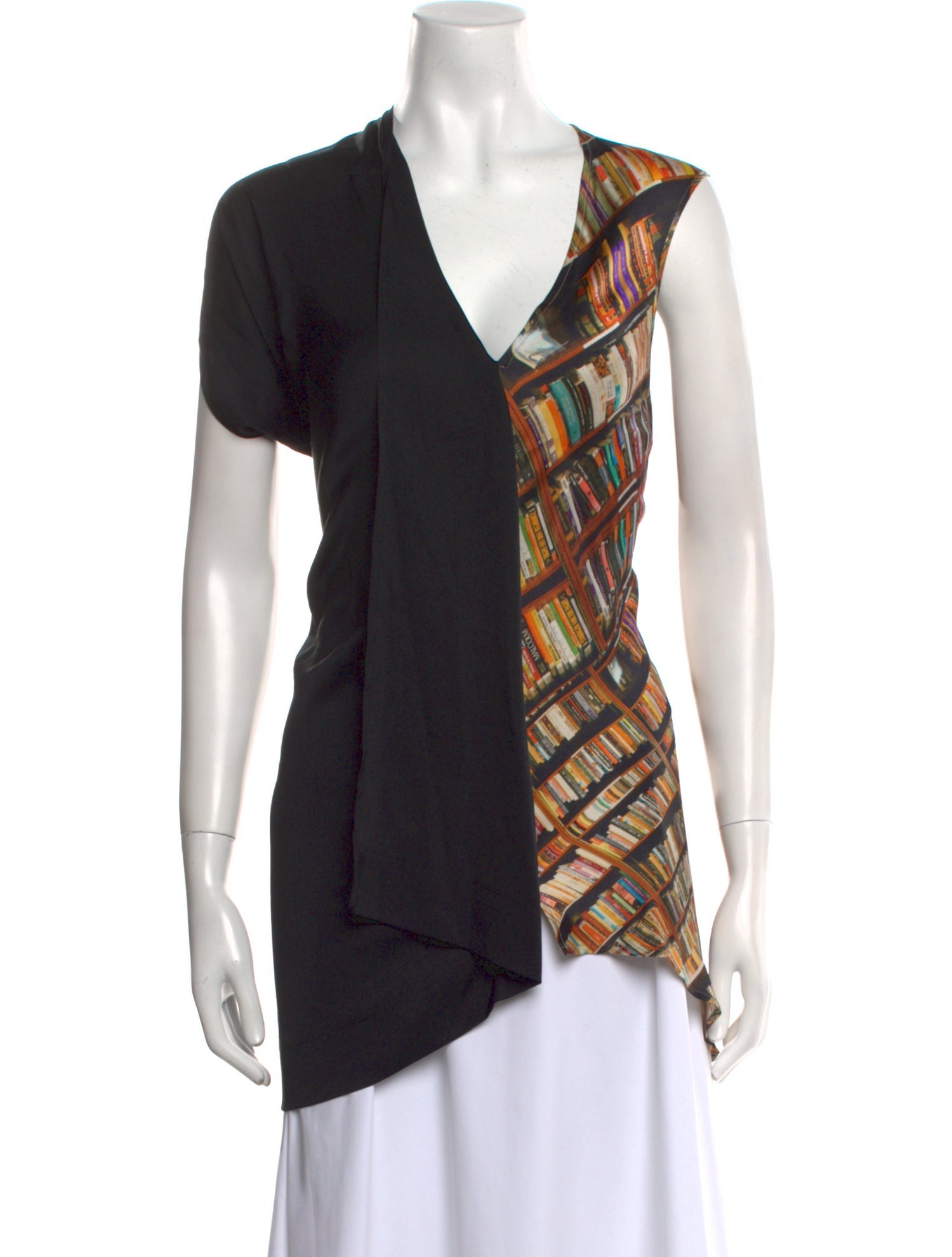 Zero + Maria Cornejo Silk Printed Tunic