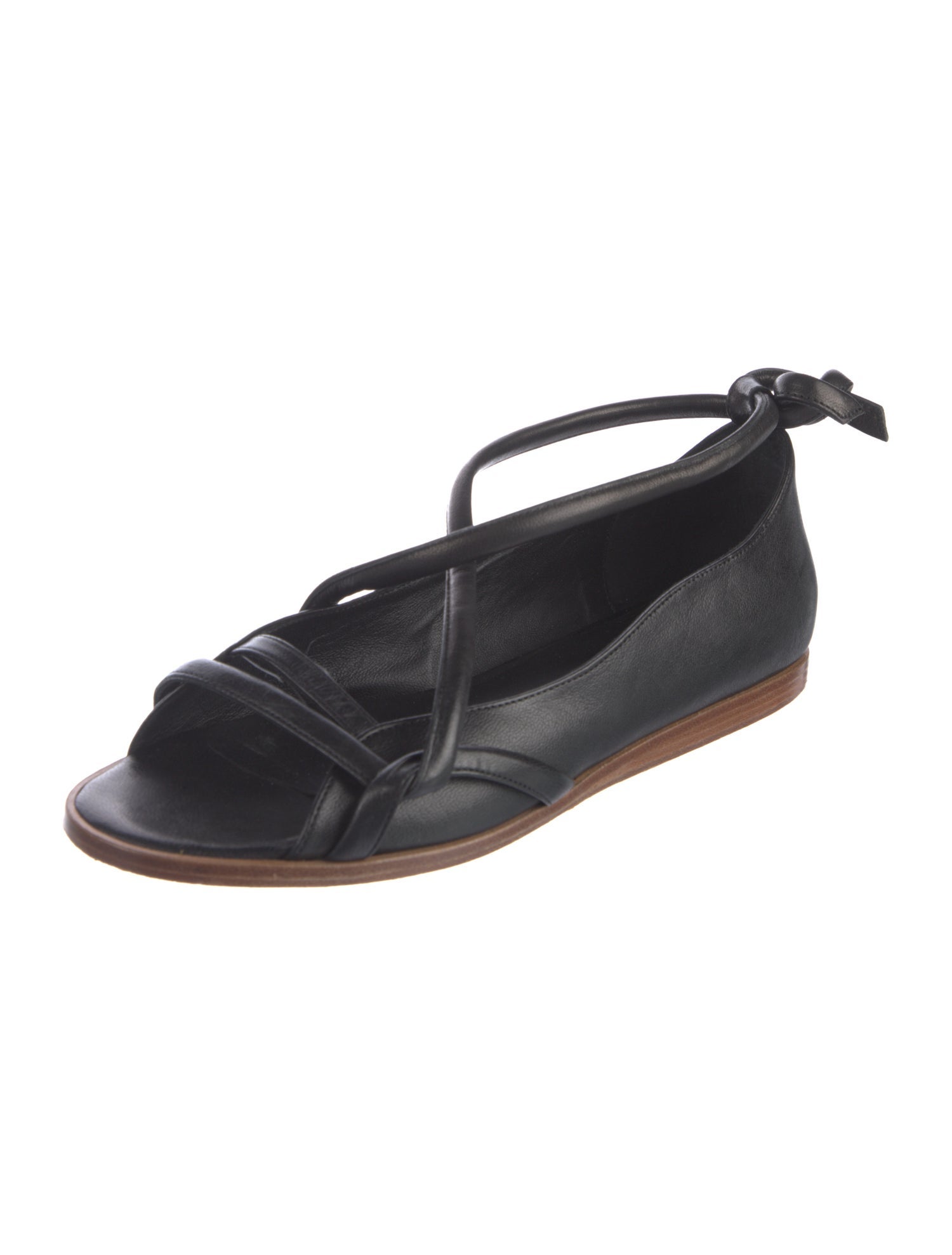 Zero + Maria Cornejo Leather Flats