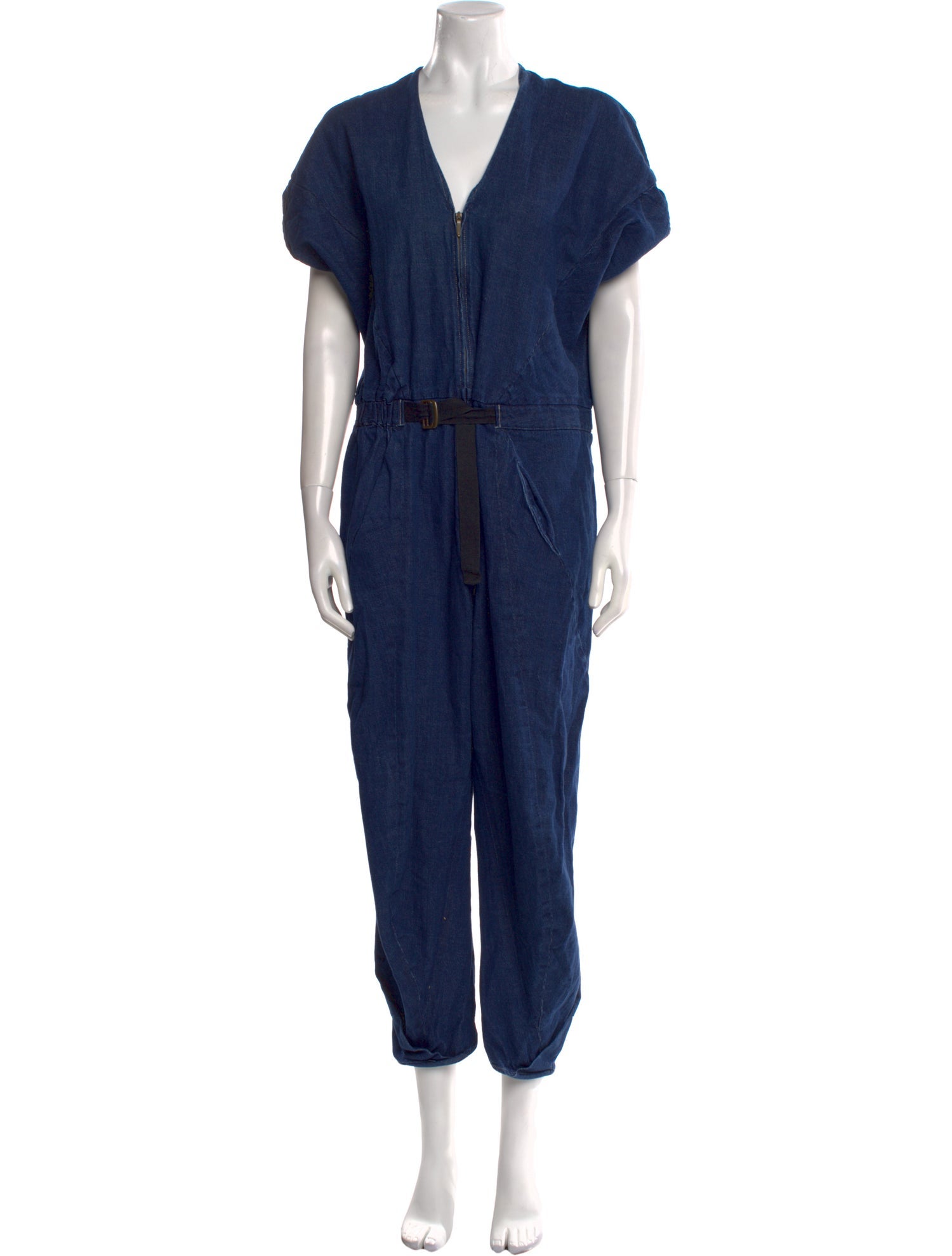 Zero + Maria Cornejo V-Neck Jumpsuit