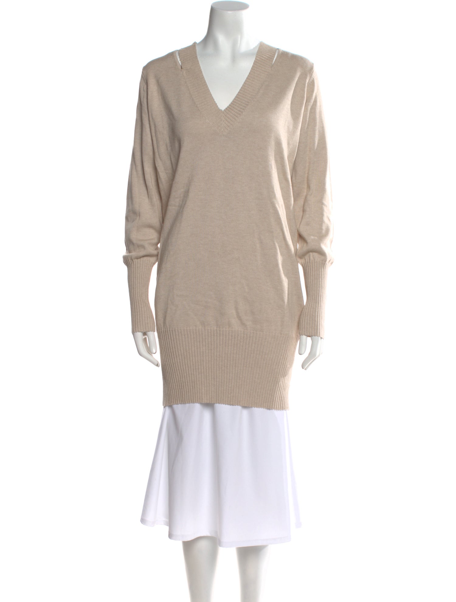 Zero + Maria Cornejo V-Neck Sweater