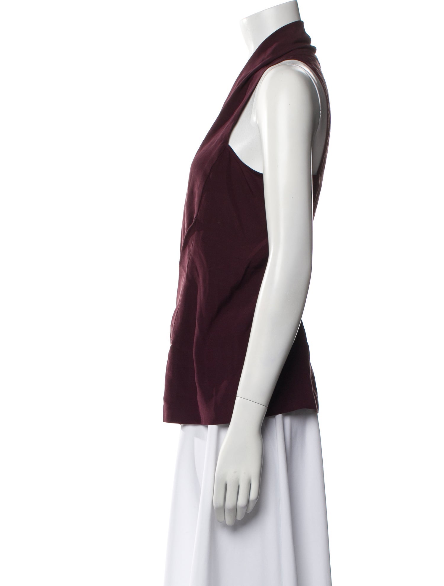 Zero + Maria Cornejo Silk V-Neck Blouse