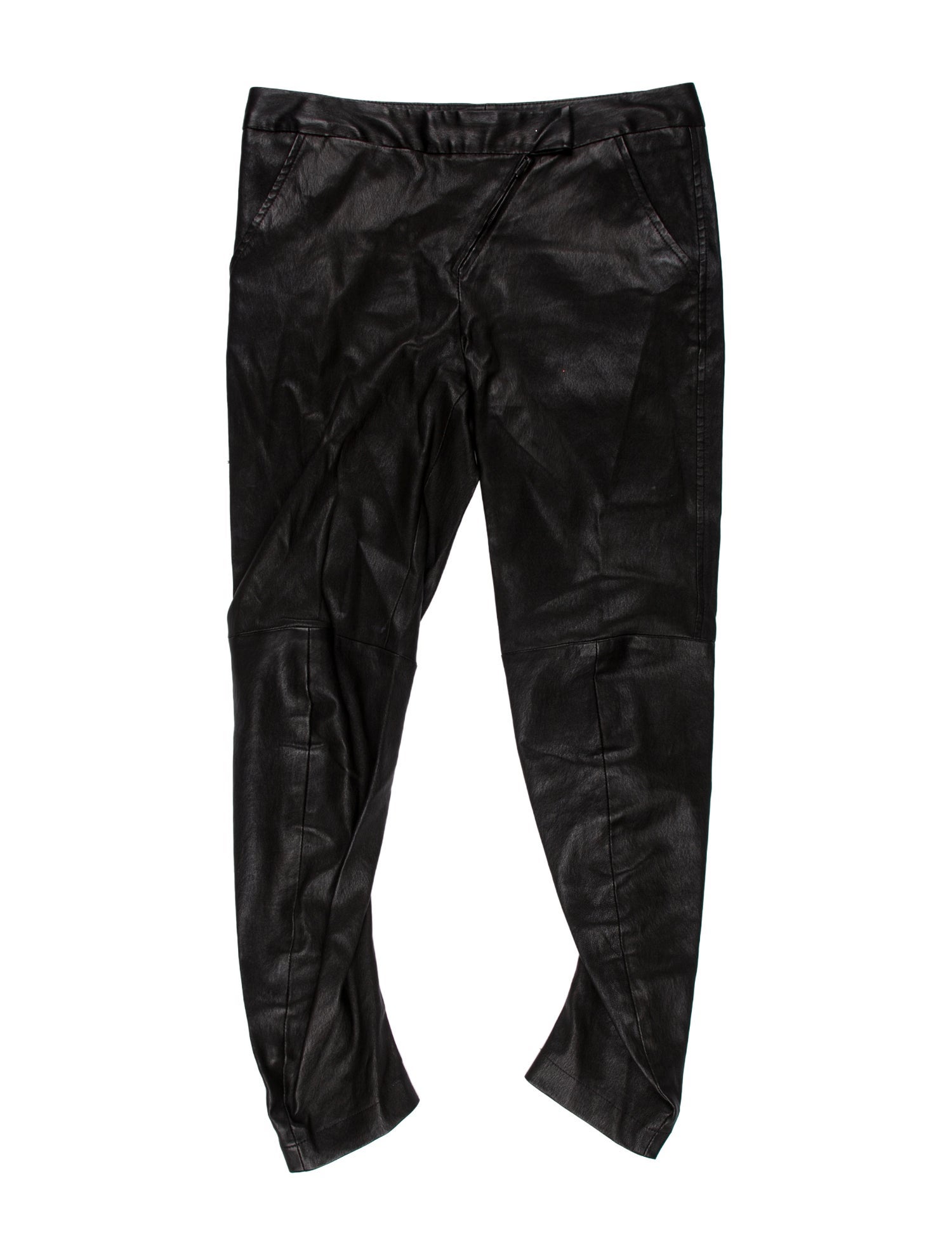 Zero + Maria Cornejo Lamb Leather Skinny Leg Pants