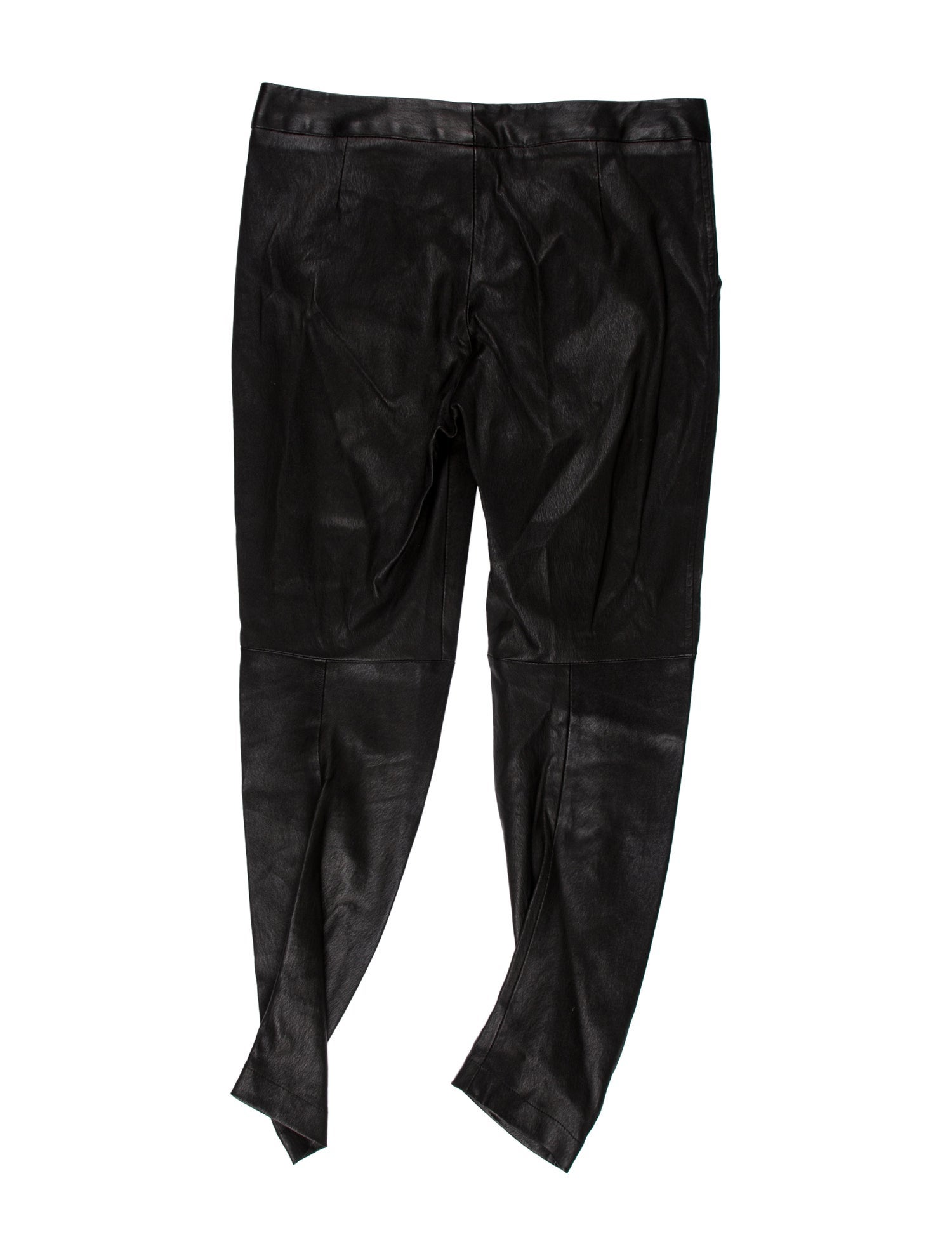 Zero + Maria Cornejo Lamb Leather Skinny Leg Pants