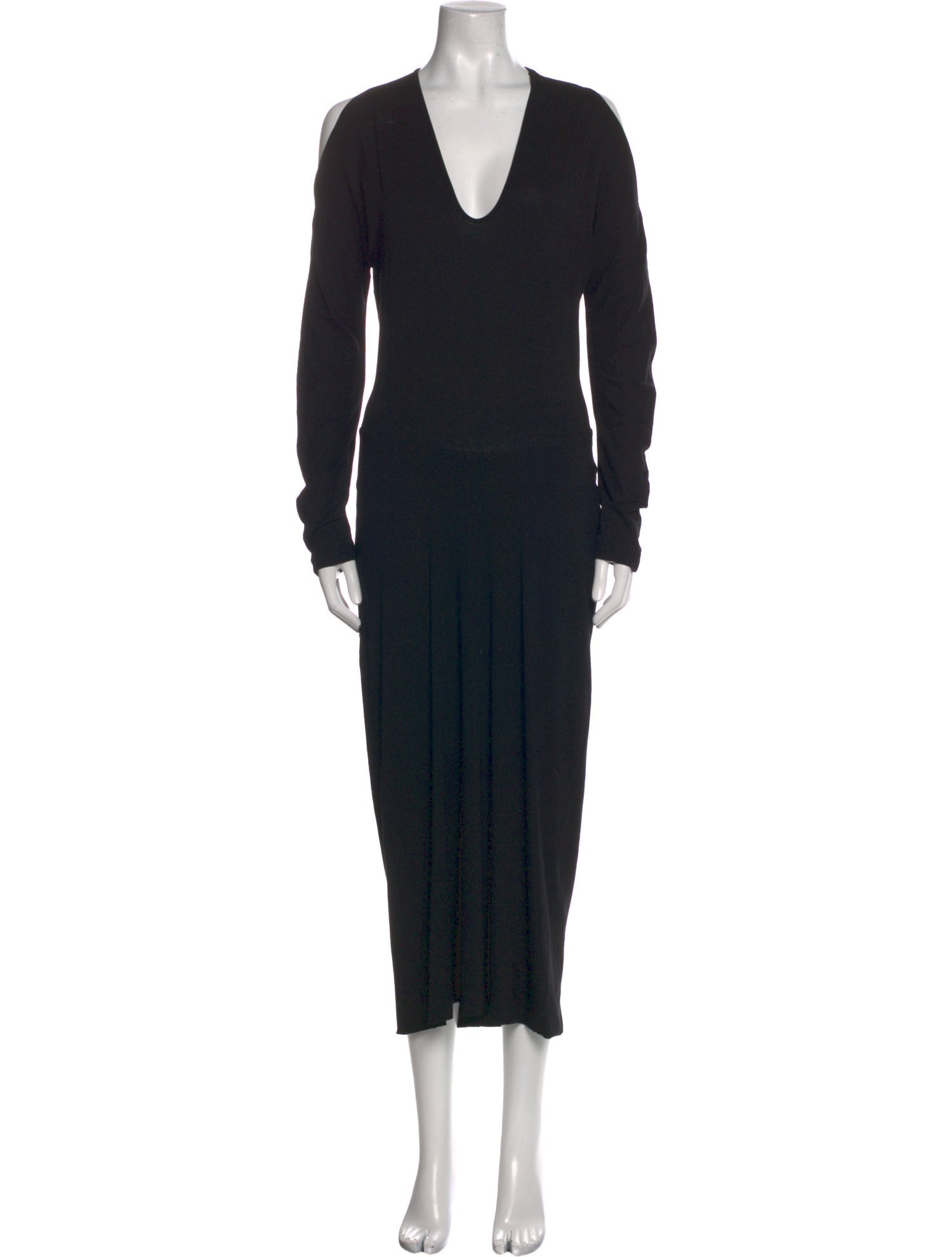 Zero + Maria Cornejo V-Neck Long Dress