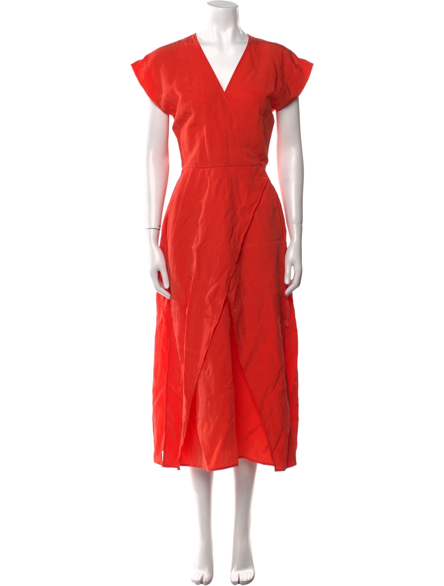 Zero + Maria Cornejo V-Neck Long Dress w/ Tags