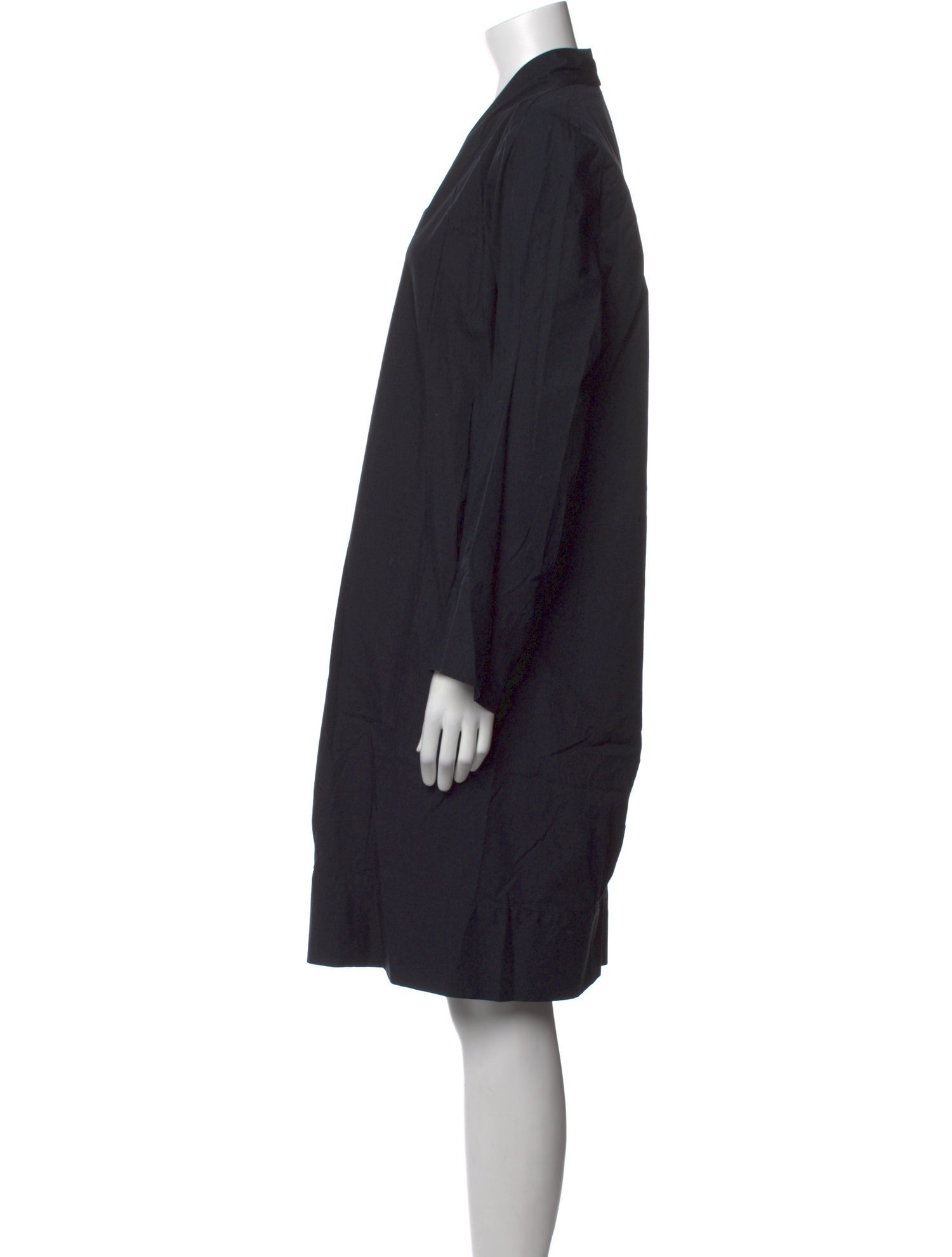 Zero + Maria Cornejo V-Neck Knee-Length Dress