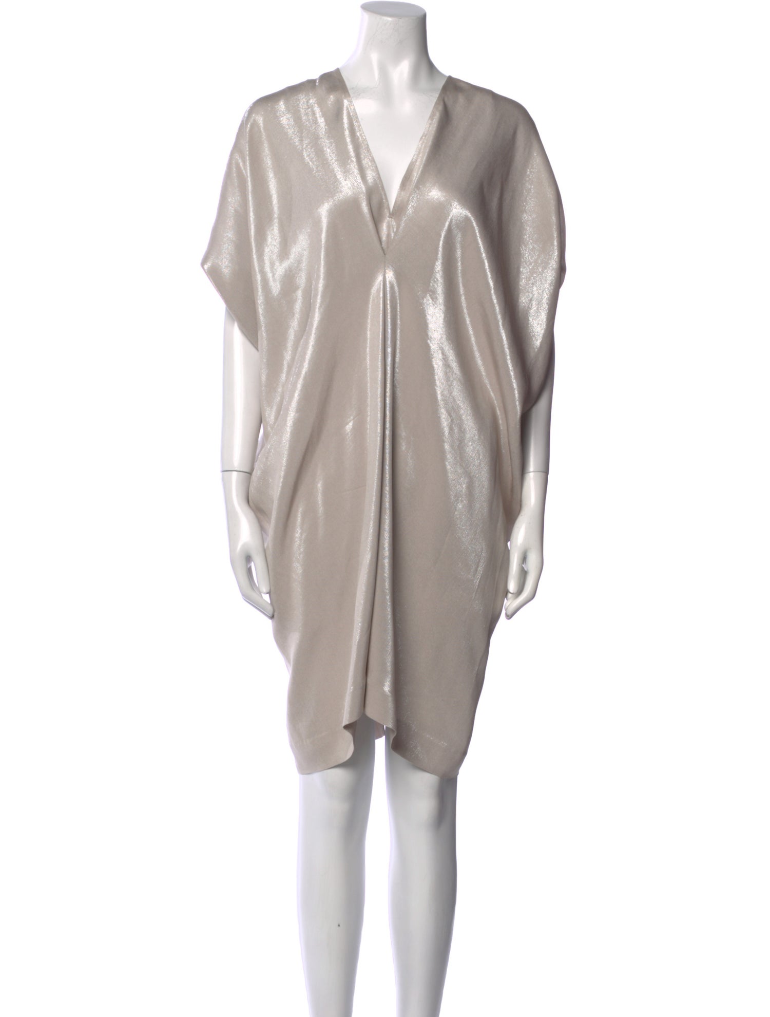 Zero + Maria Cornejo V-Neck Mini Dress