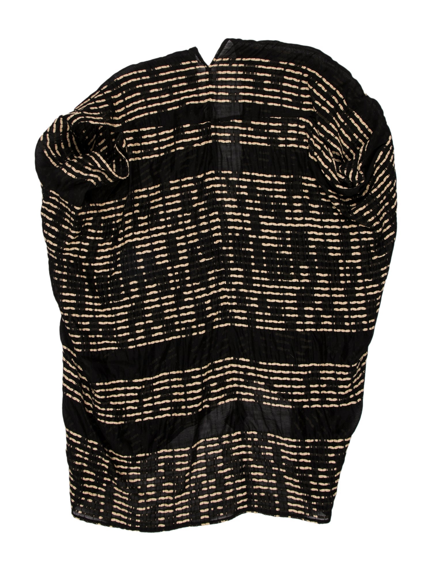 Zero + Maria Cornejo Striped Mini Dress