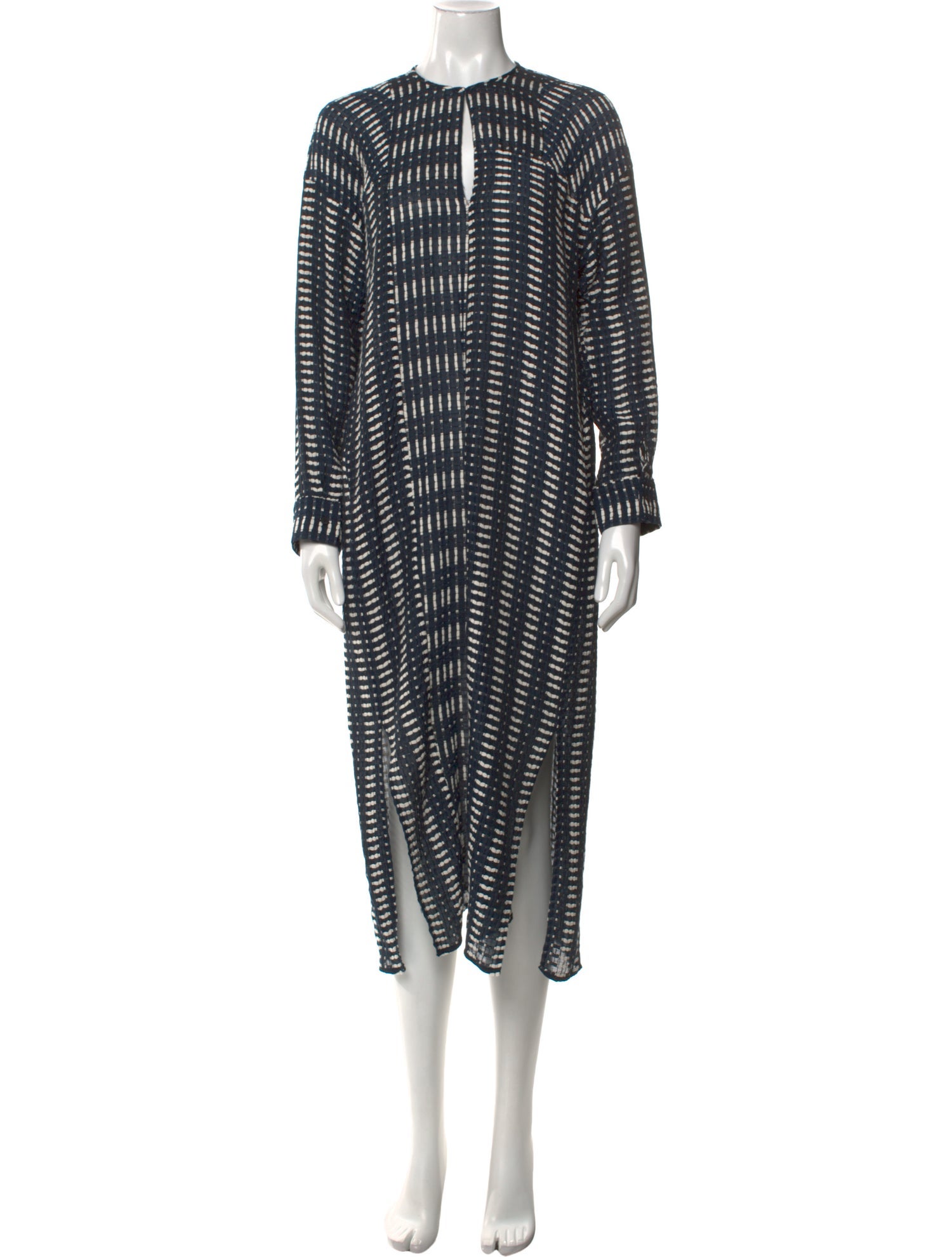 Zero + Maria Cornejo Printed Midi Length Dress