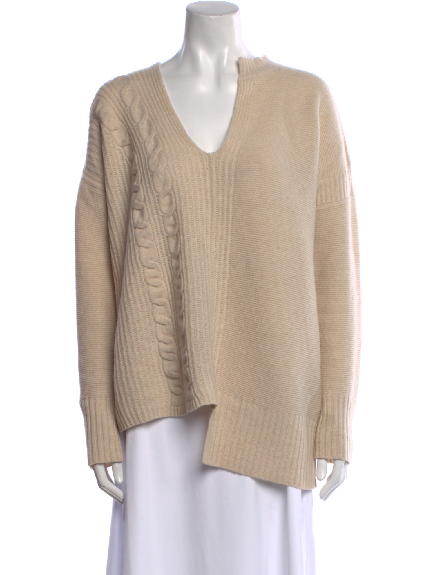 Zero + Maria Cornejo Wool V-Neck Sweater