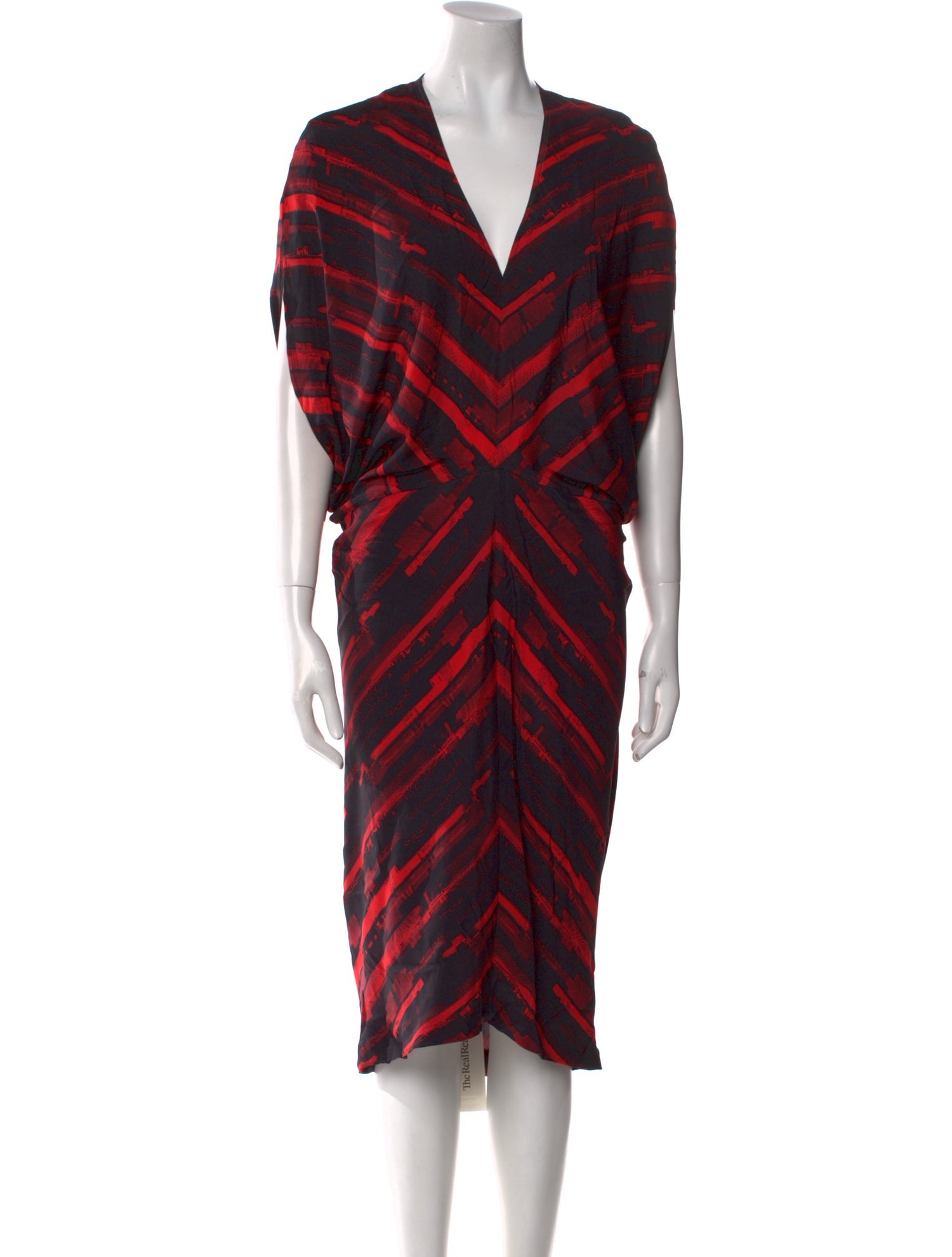 Zero + Maria Cornejo Silk Knee-Length Dress