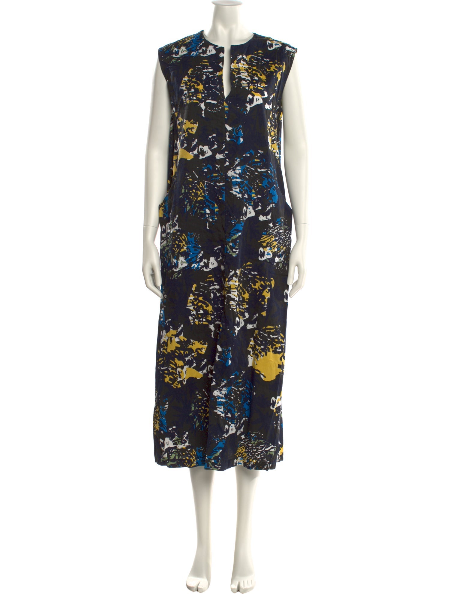 Zero + Maria Cornejo Floral Print Long Dress