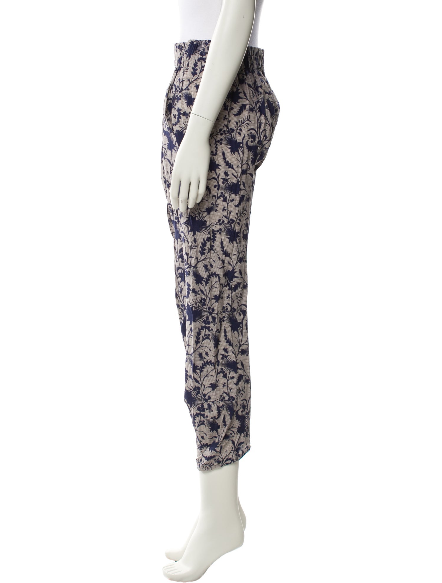 Zero + Maria Cornejo Silk Skinny Leg Pants