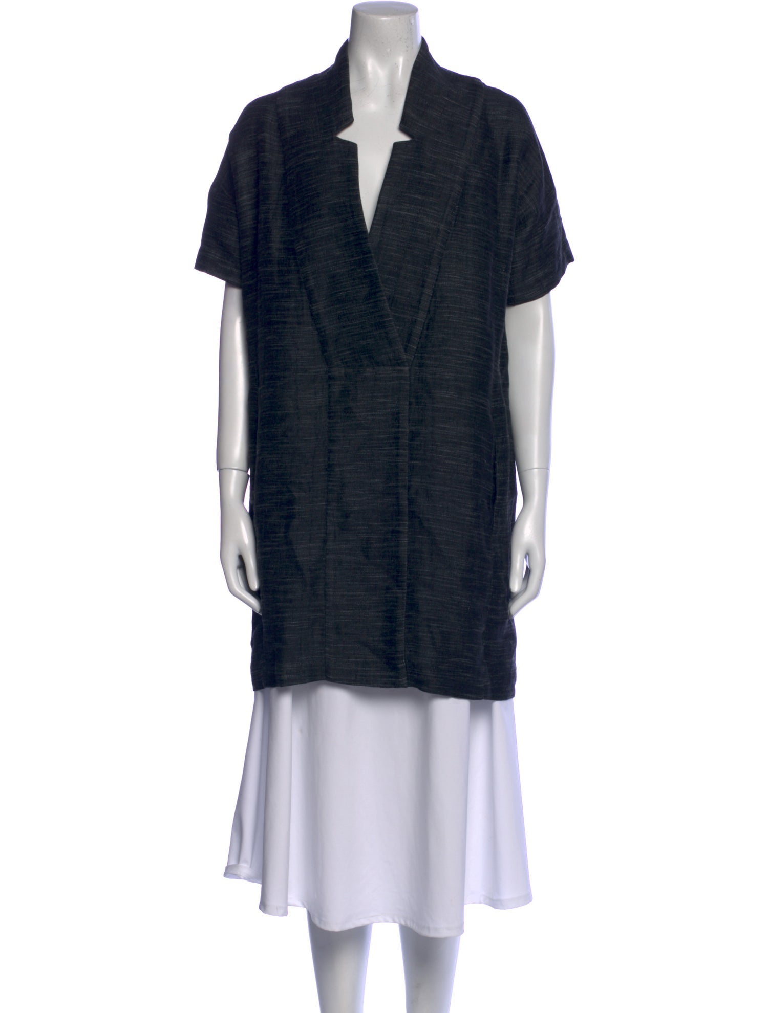 Zero + Maria Cornejo Linen V-Neck Tunic