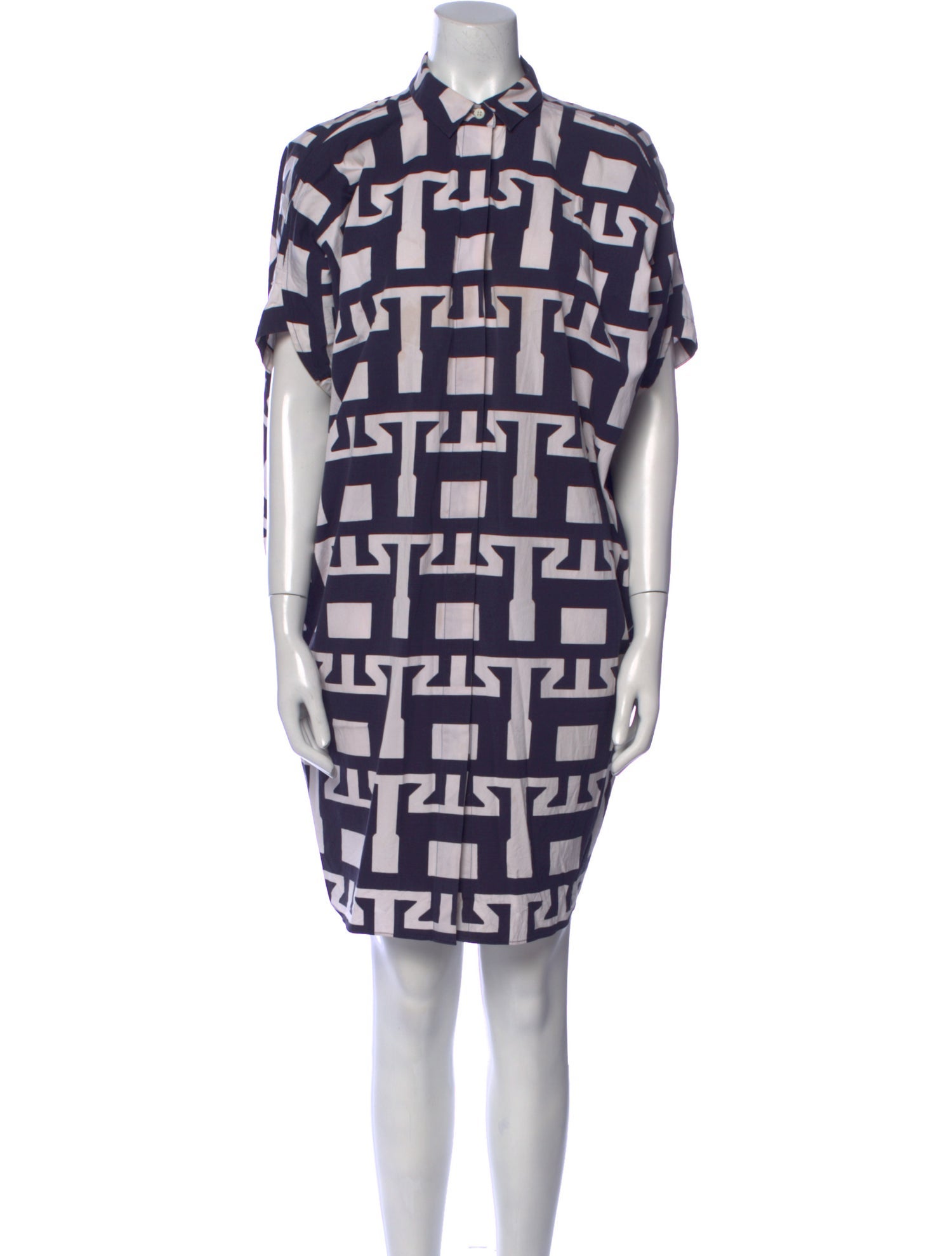 Zero + Maria Cornejo Printed Mini Dress