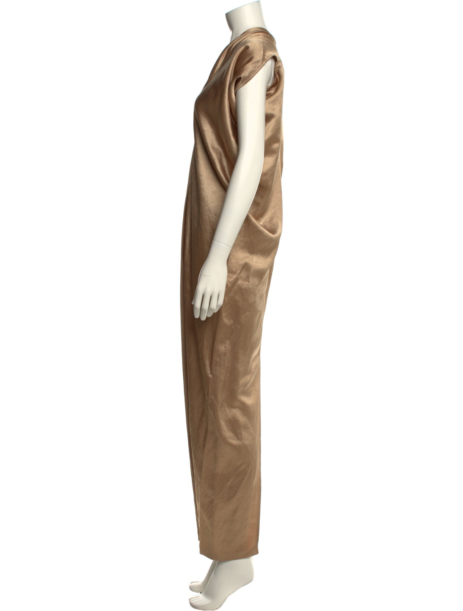 Zero + Maria Cornejo V-Neck Long Dress