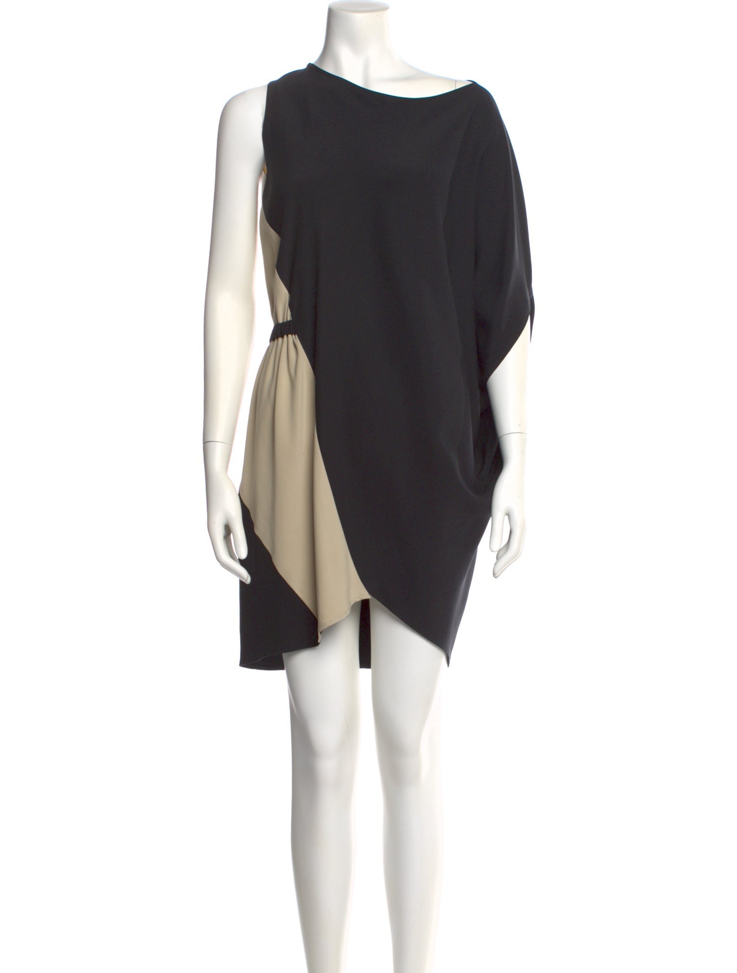 Zero + Maria Cornejo Silk Knee-Length Dress