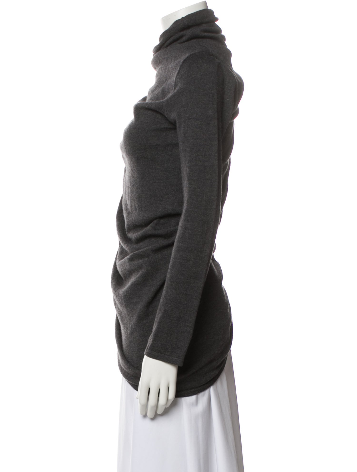 Zero + Maria Cornejo Merino Wool Turtleneck Sweatshirt