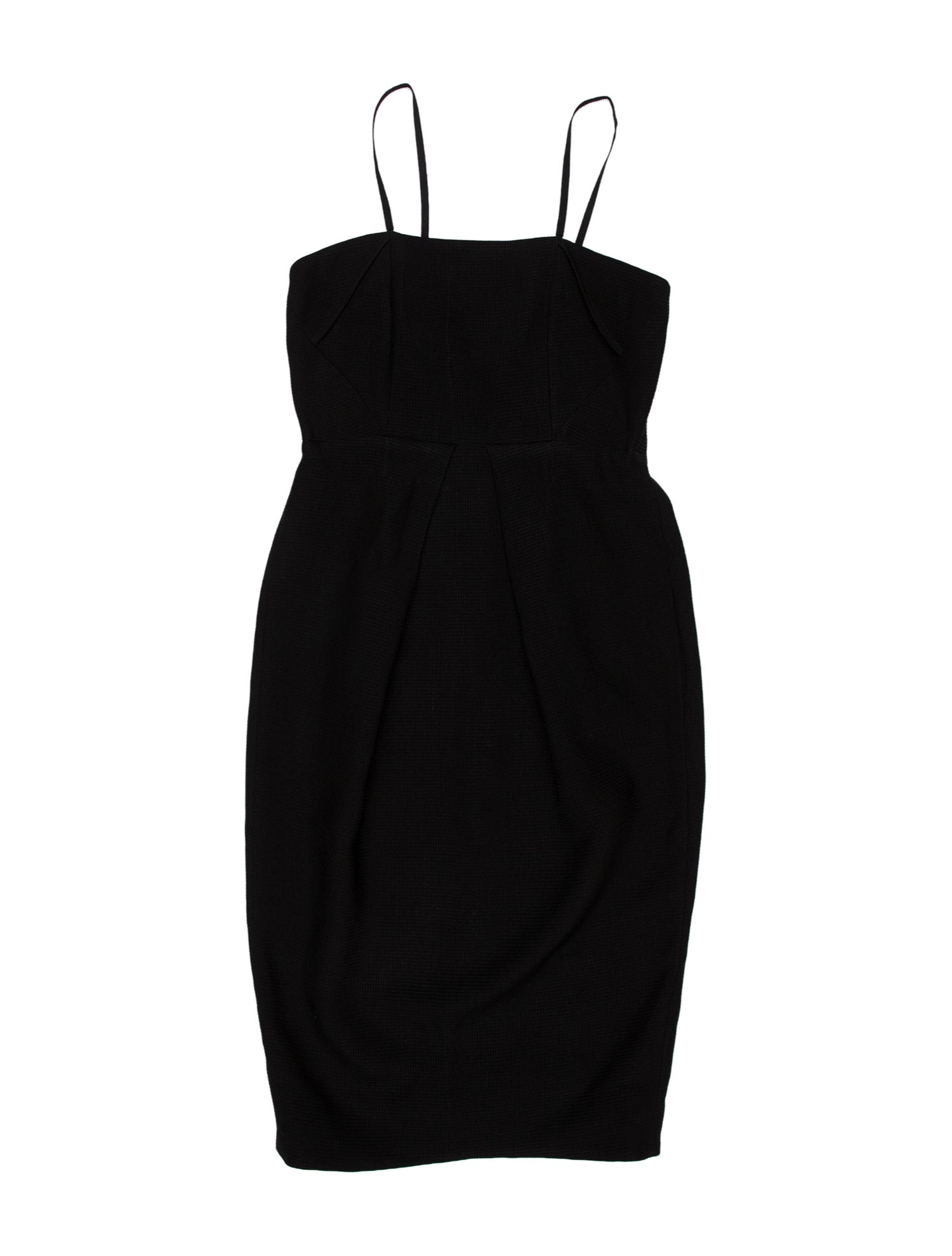 Zero + Maria Cornejo Square Neckline Knee-Length Dress