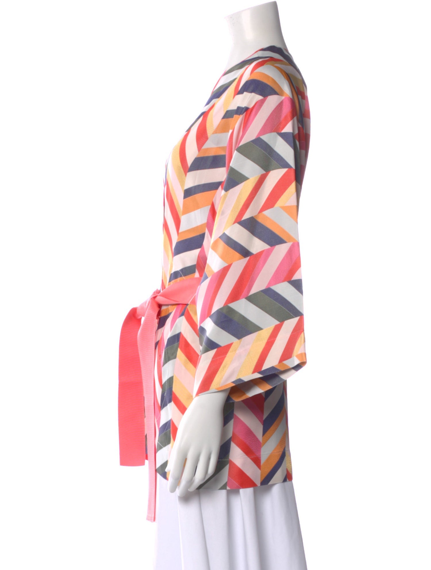 Zero + Maria Cornejo Printed V-Neck Sweater w/ Tags