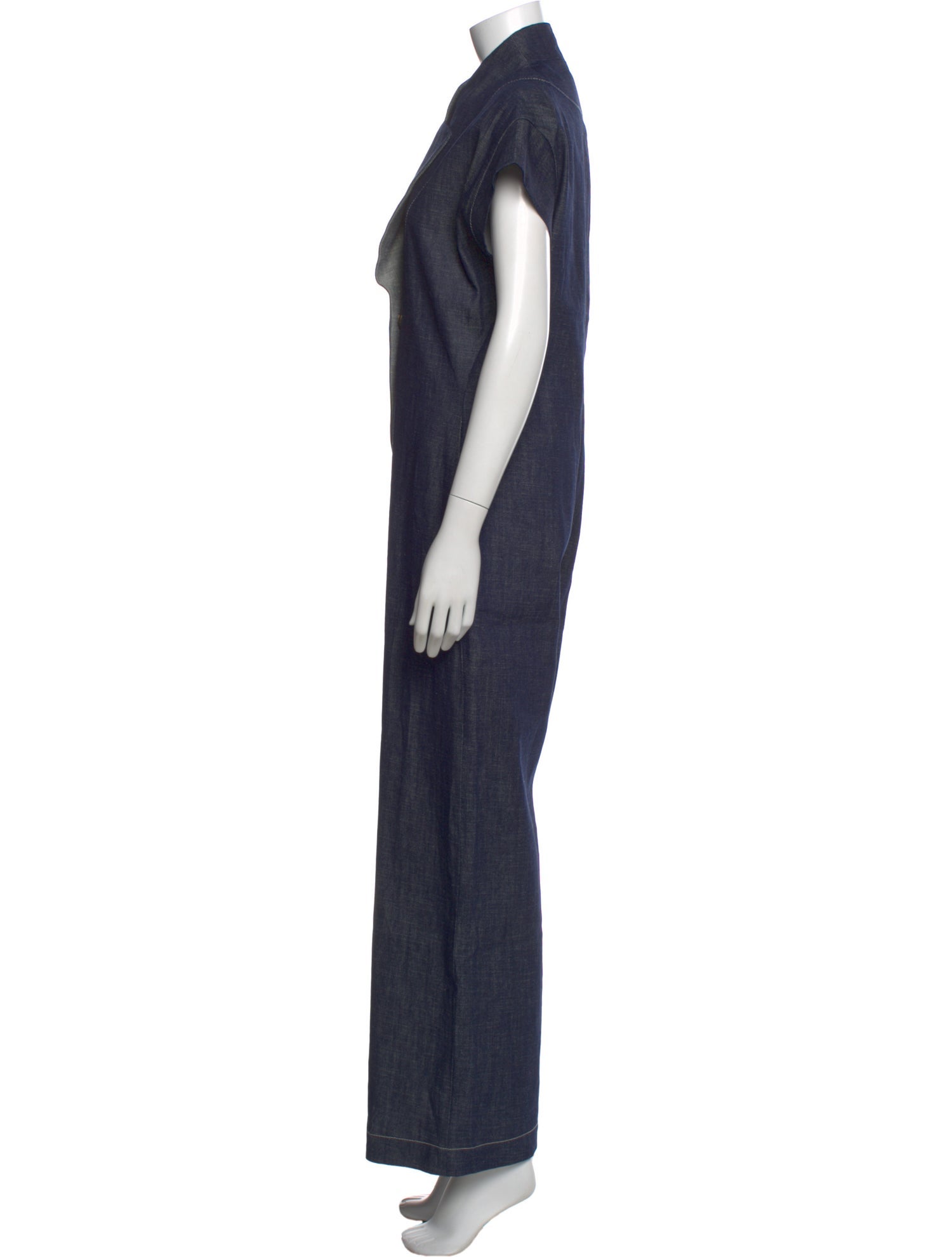 Zero + Maria Cornejo Mock Neck Jumpsuit