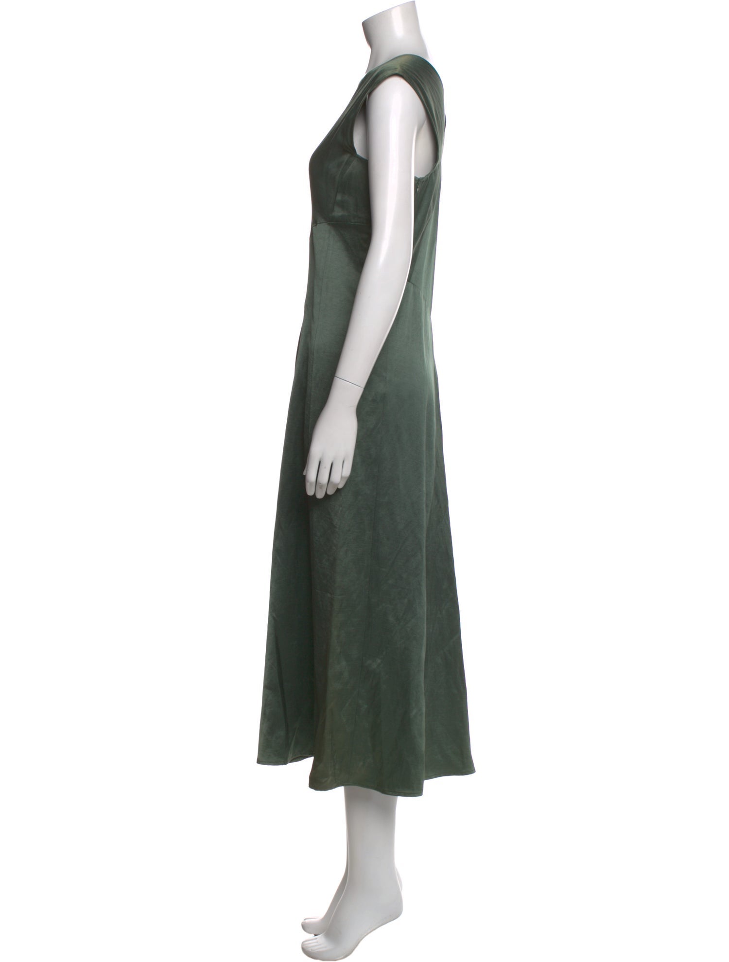 Zero + Maria Cornejo V-Neck Long Dress