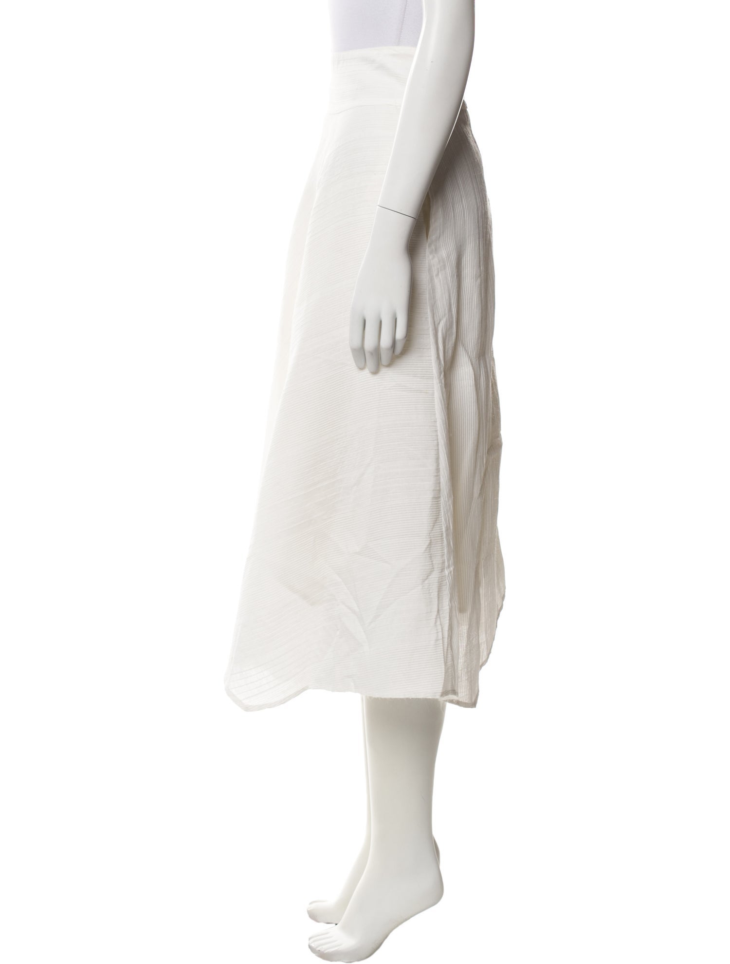 Zero + Maria Cornejo Midi Length Skirt