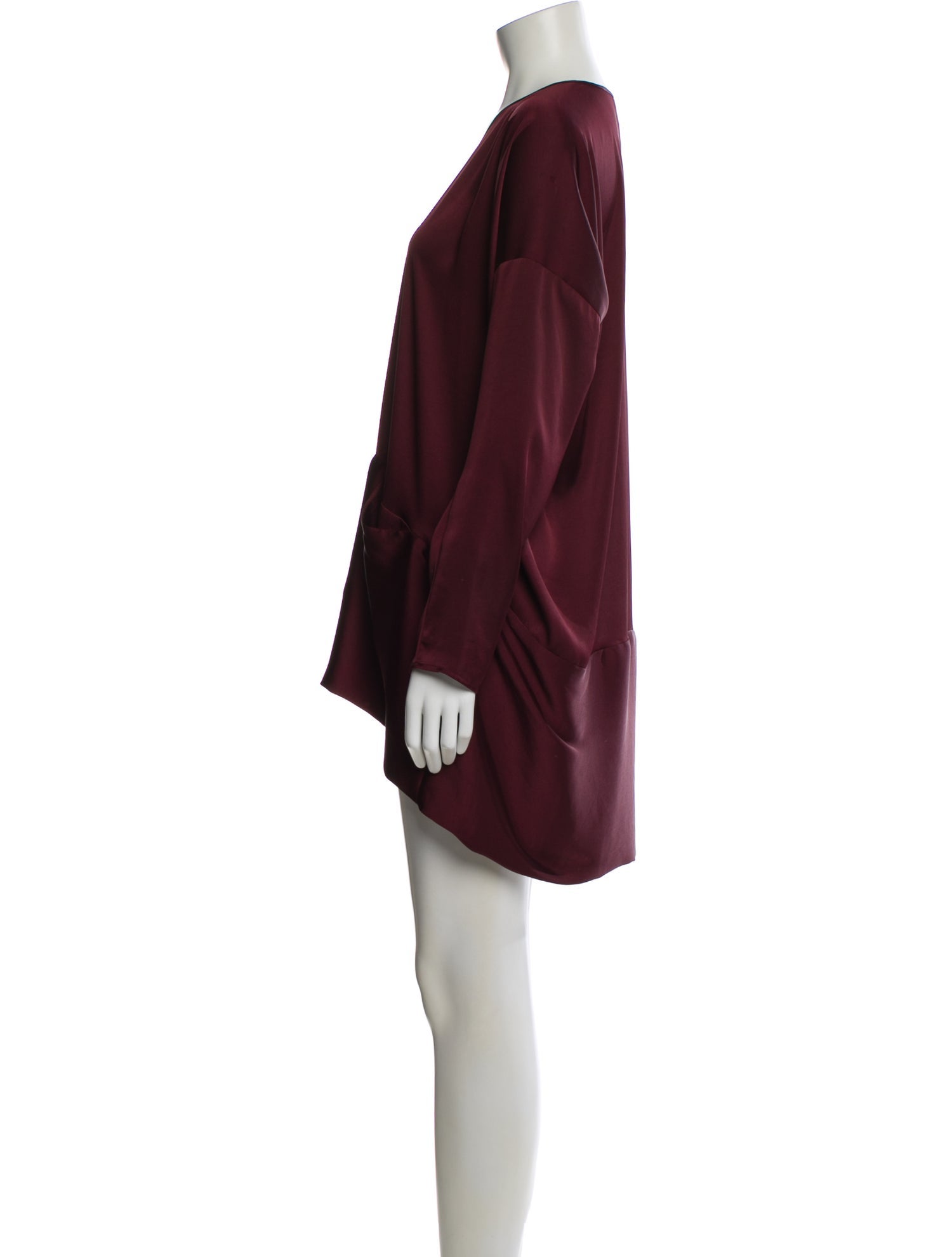 Zero + Maria Cornejo V-Neck Mini Dress