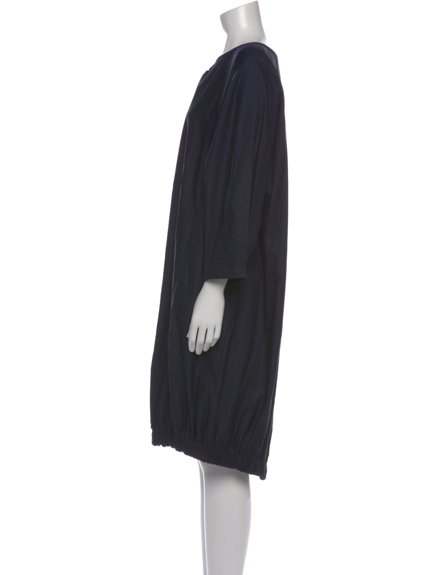 Zero + Maria Cornejo V-Neck Midi Length Dress