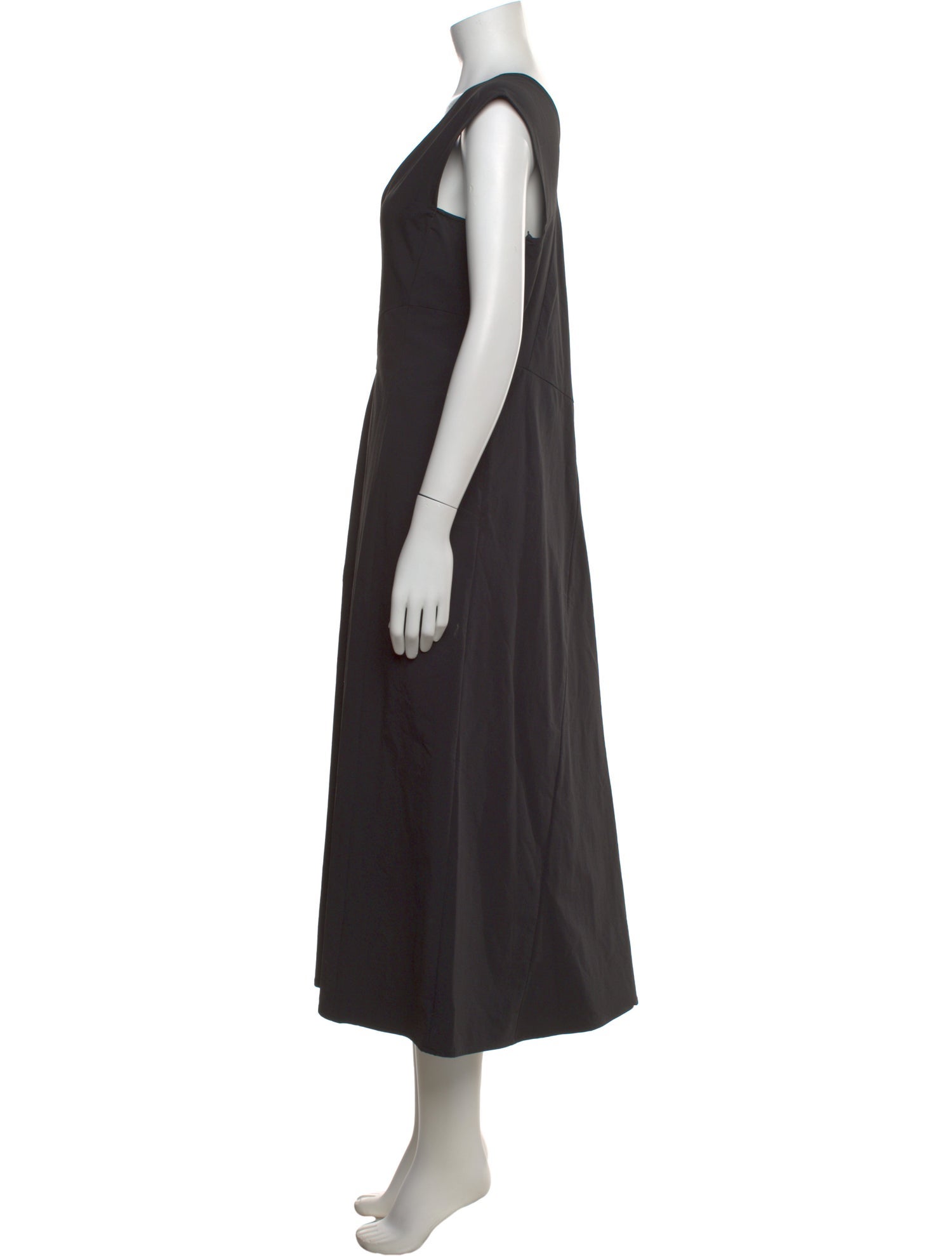 Zero + Maria Cornejo V-Neck Long Dress