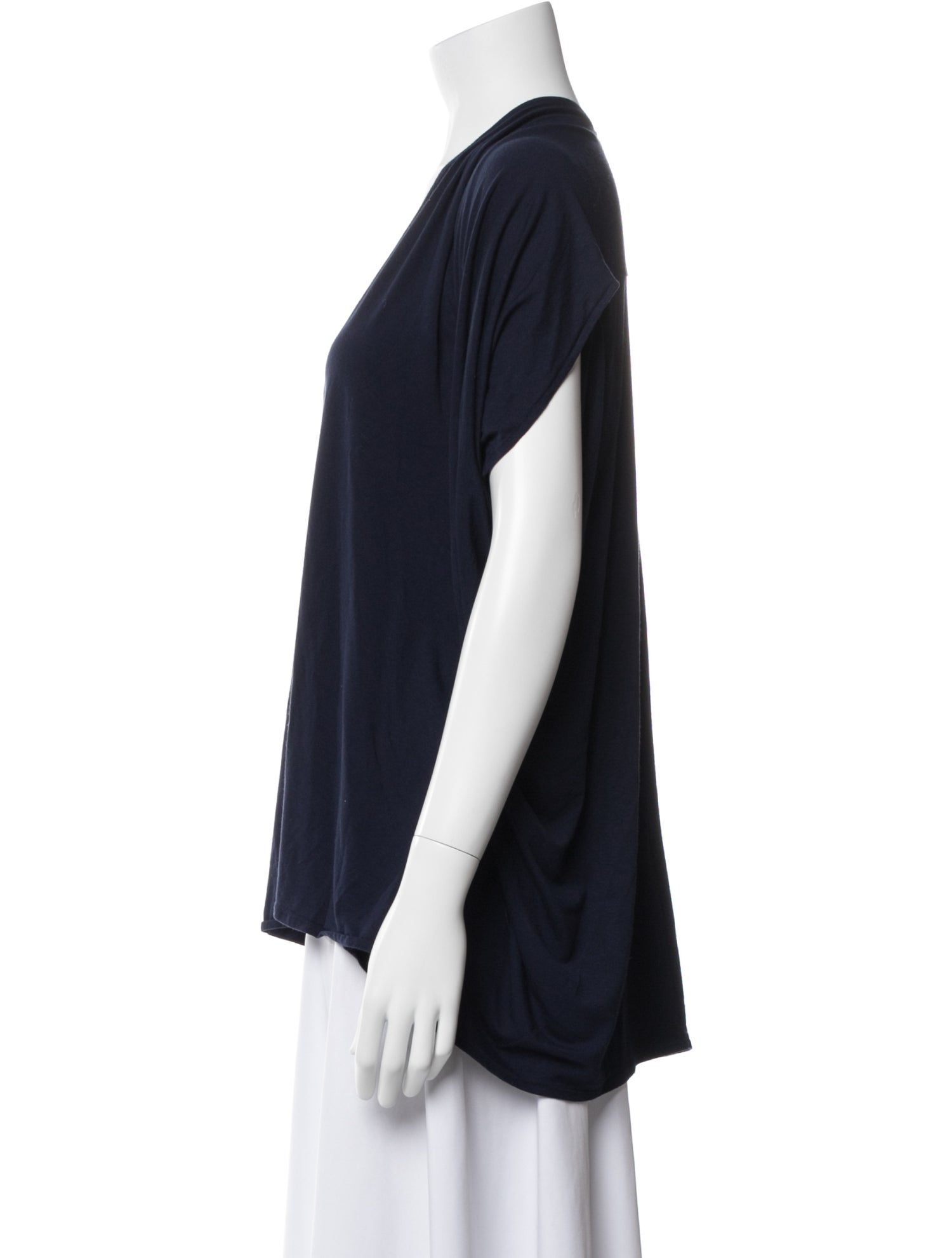 Zero + Maria Cornejo Scoop Neck Short Sleeve Top