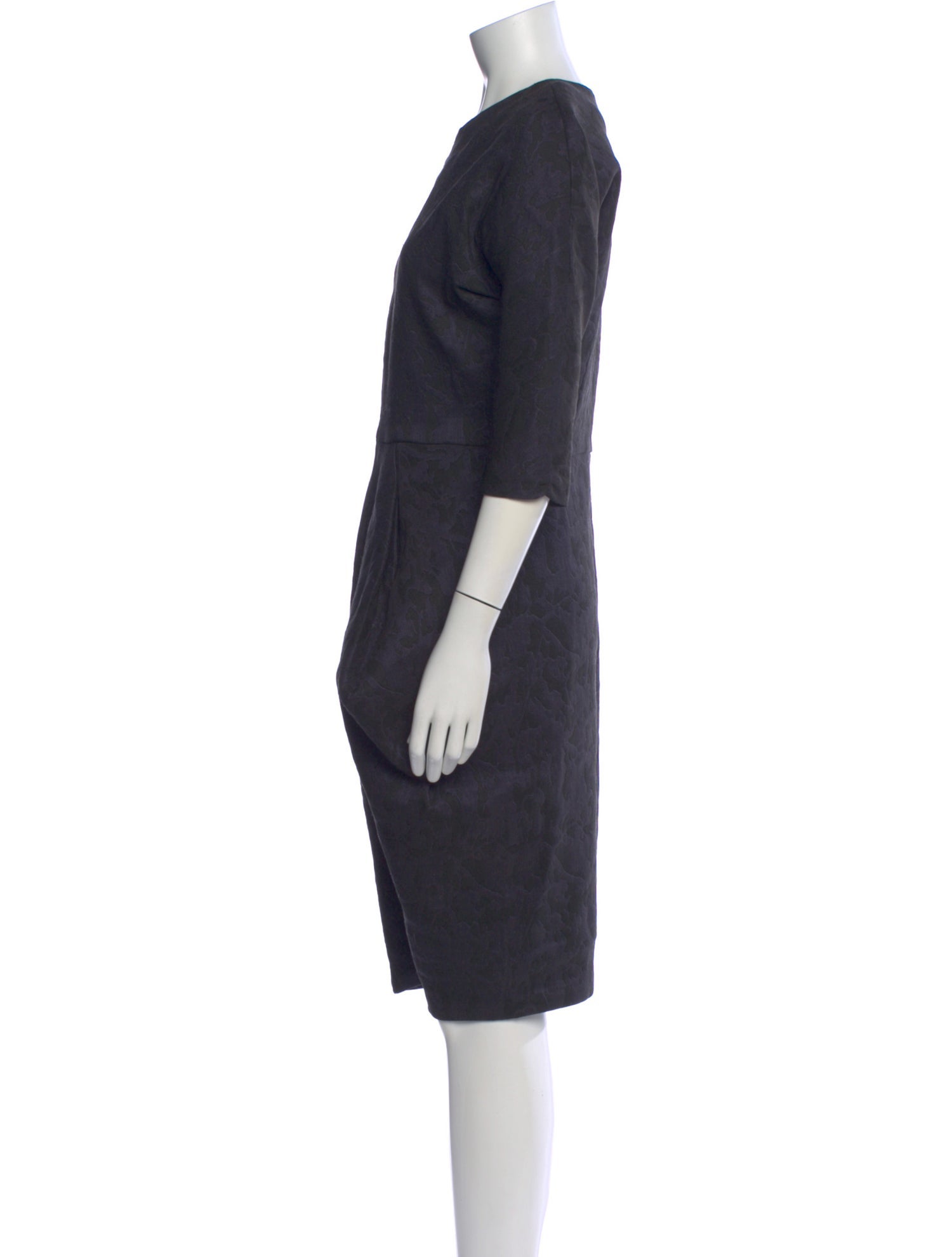 Zero + Maria Cornejo Patterned Knee-Length Dress