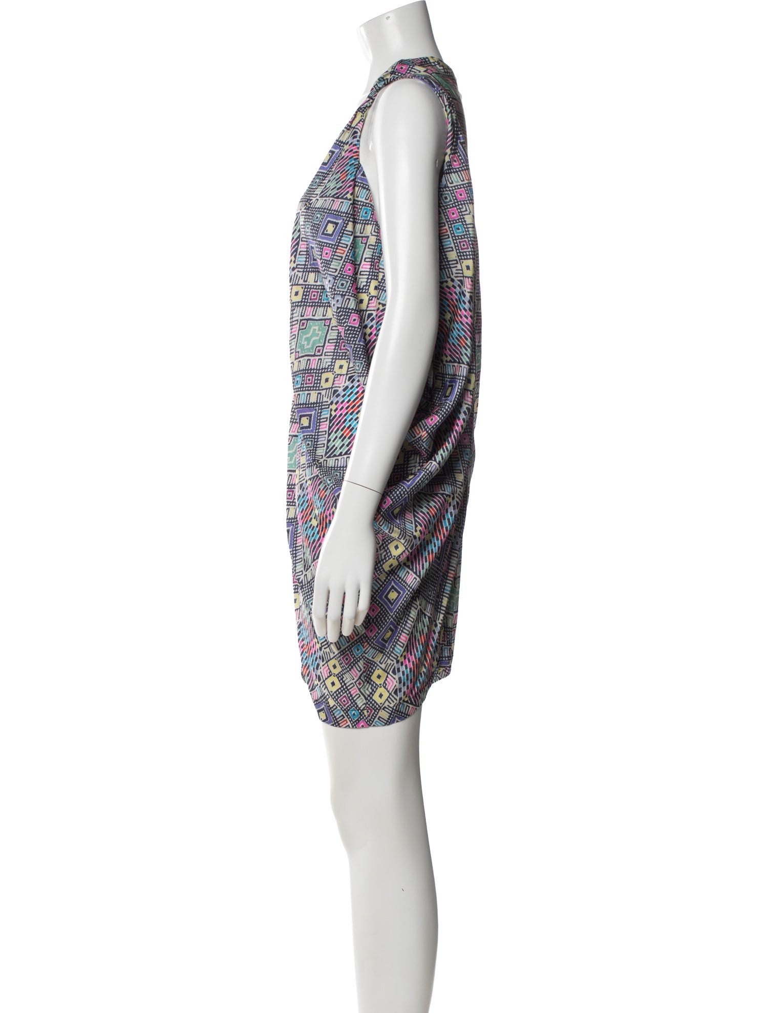 Zero + Maria Cornejo Silk Mini Dress