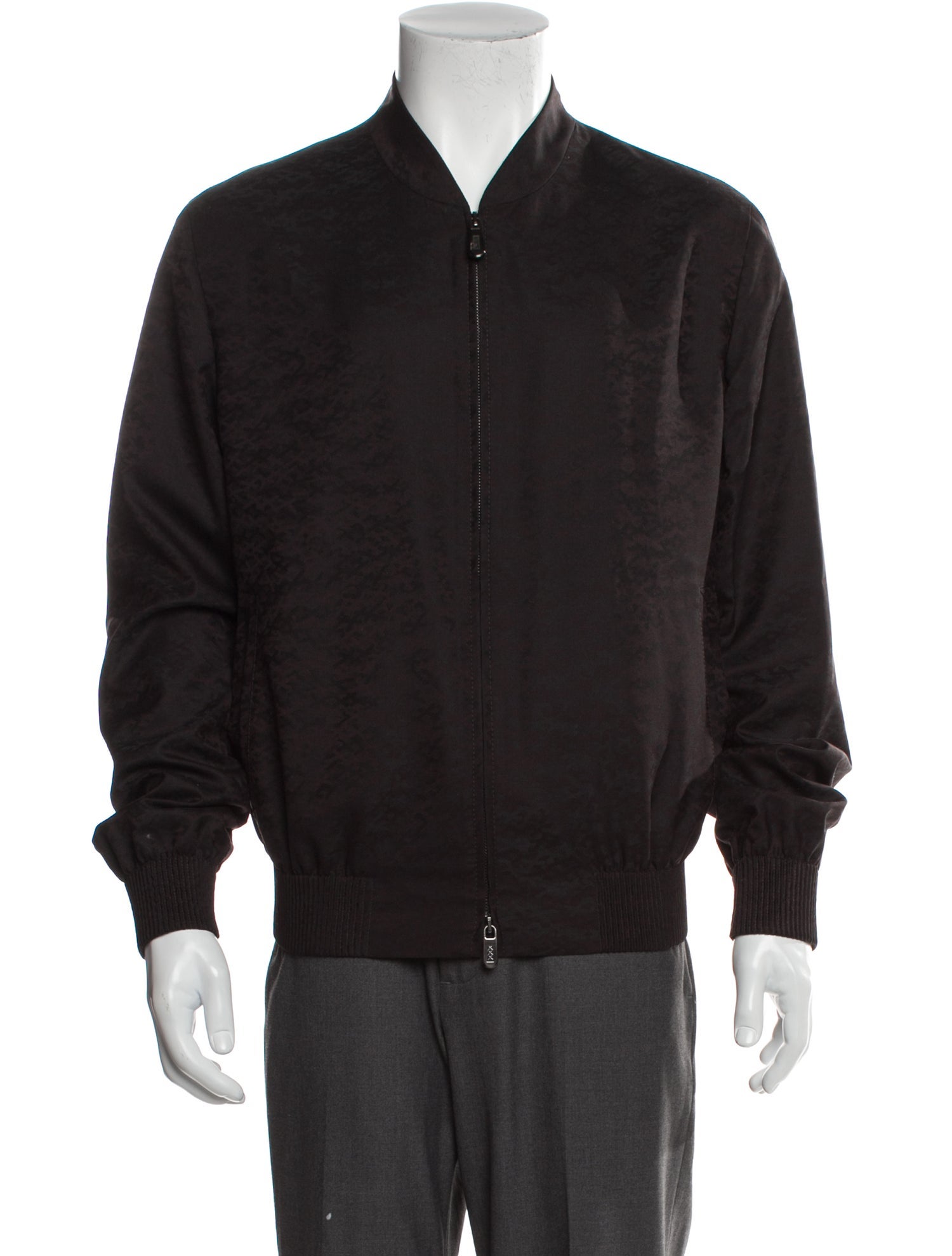 Ermenegildo Zegna Couture Wool Bomber Jacket