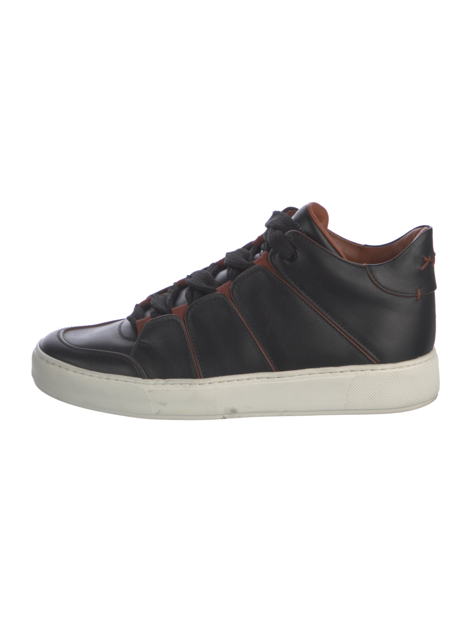 Ermenegildo Zegna Couture Leather Sneakers