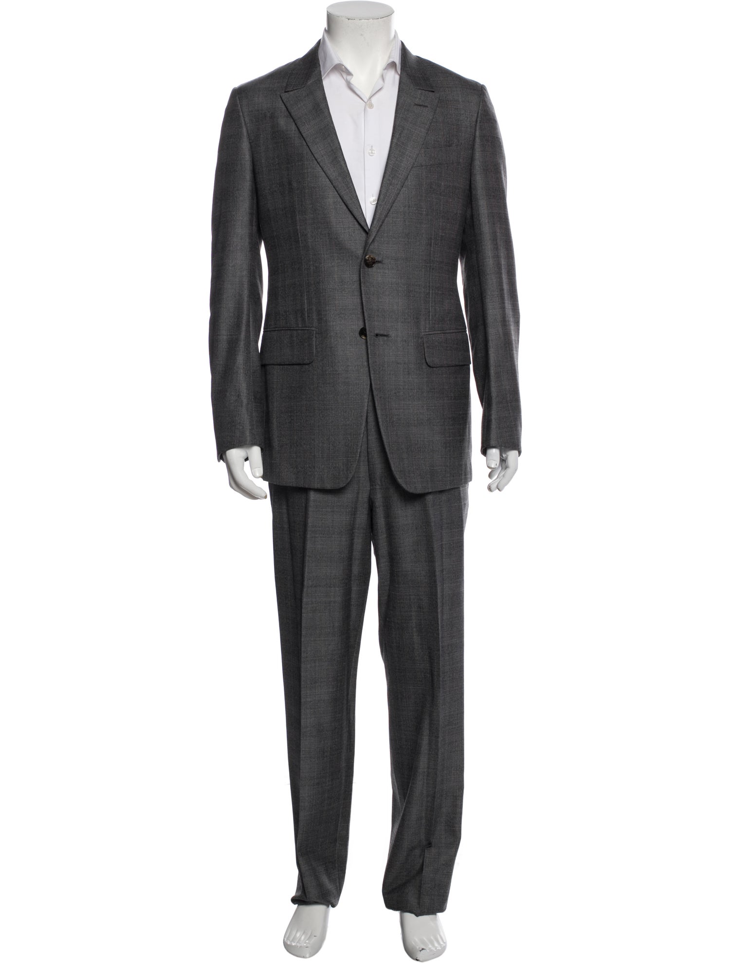 Ermenegildo Zegna Couture Wool Two-Piece Suit