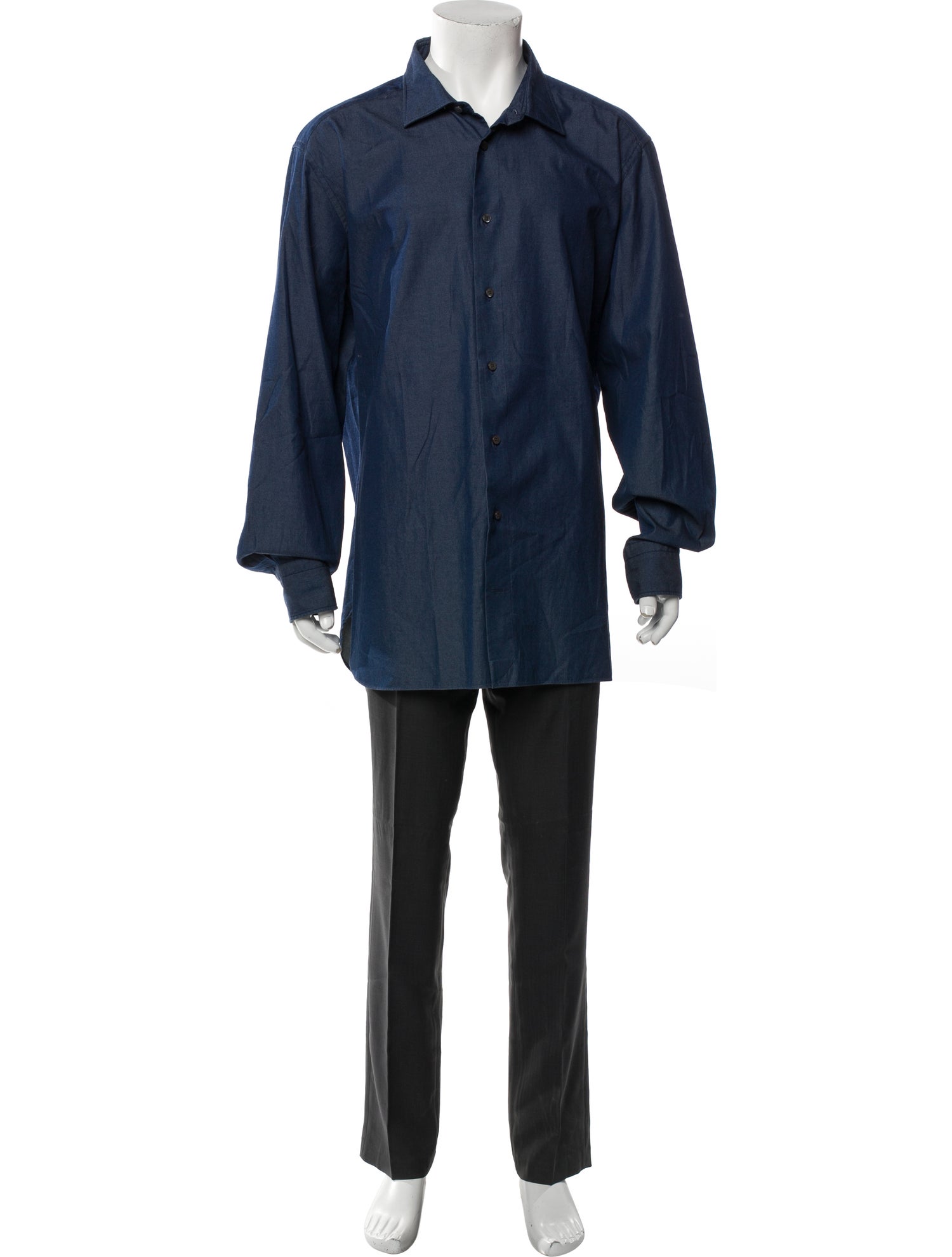 Ermenegildo Zegna Couture Long Sleeve Dress Shirt