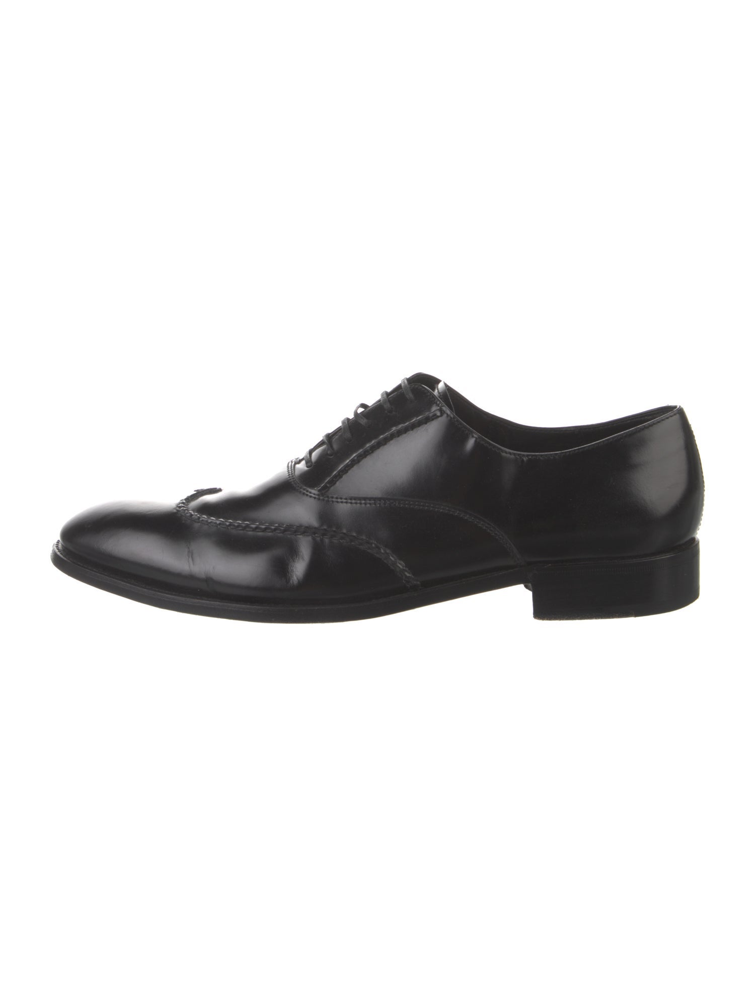 Ermenegildo Zegna Couture Leather Oxfords
