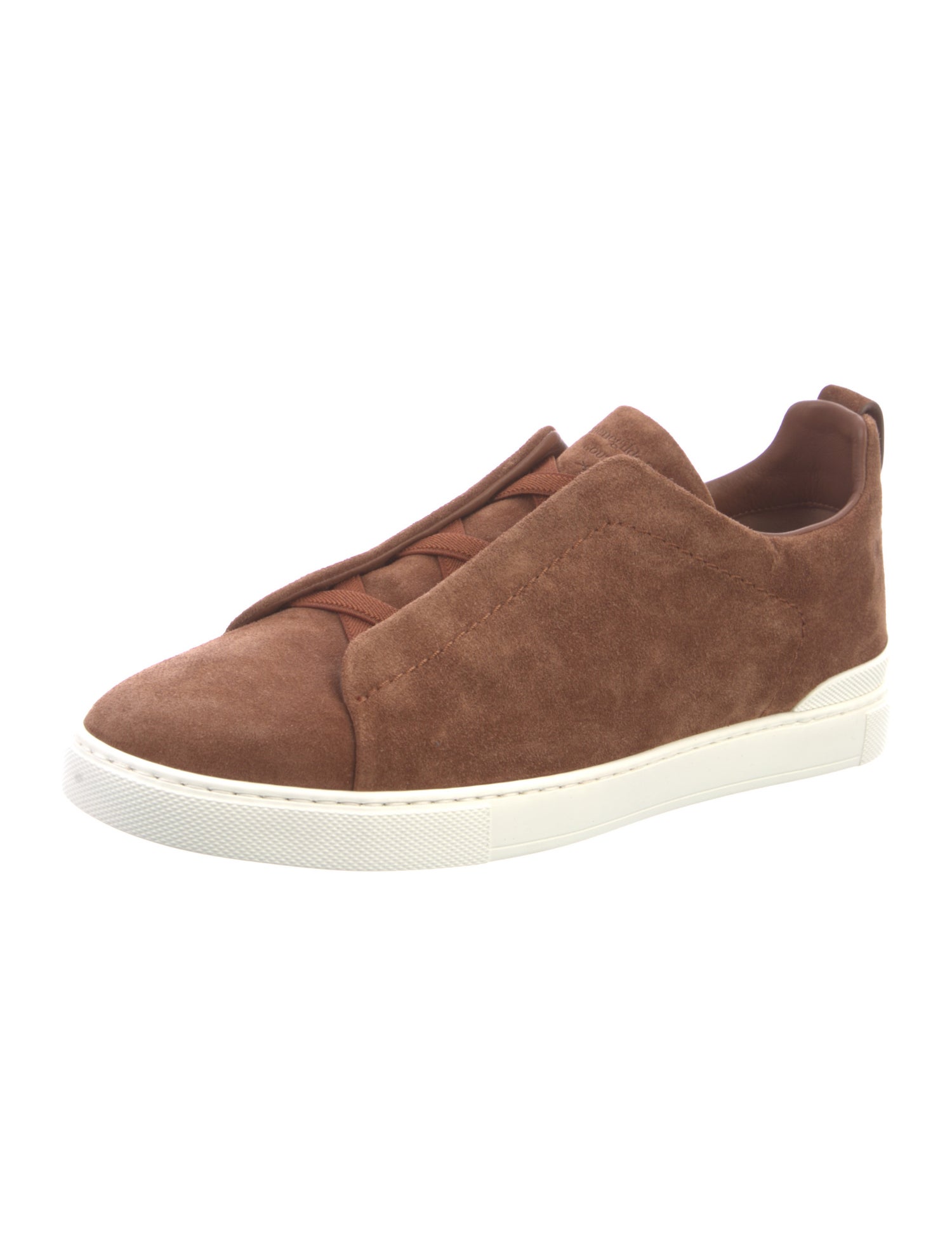 Ermenegildo Zegna Couture Suede Sneakers w/ Tags
