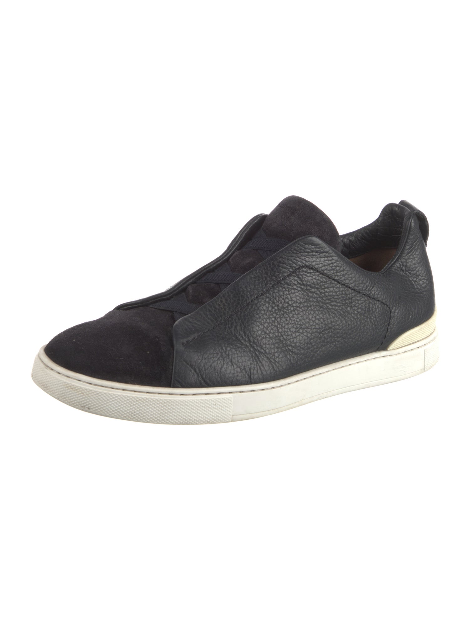 Ermenegildo Zegna Couture Leather Sneakers