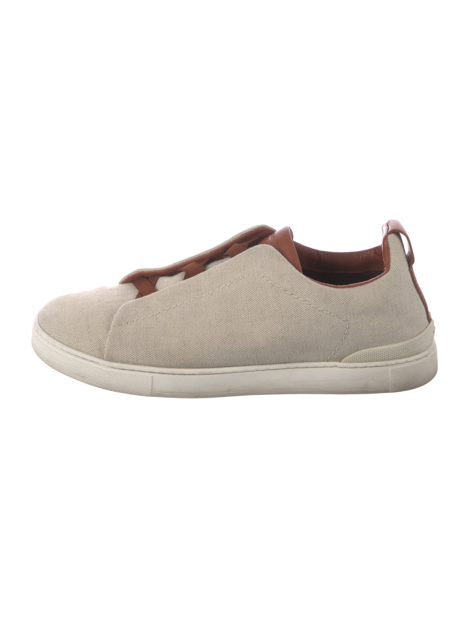 Ermenegildo Zegna Couture Canvas Sneakers