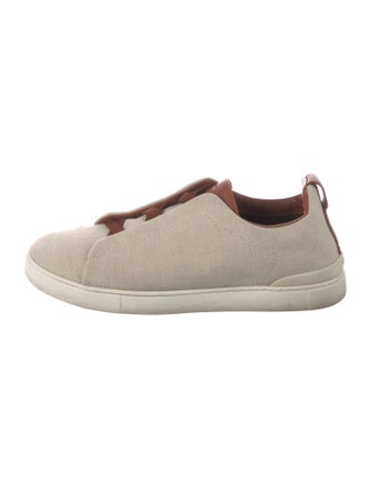 Ermenegildo Zegna Couture Canvas Sneakers