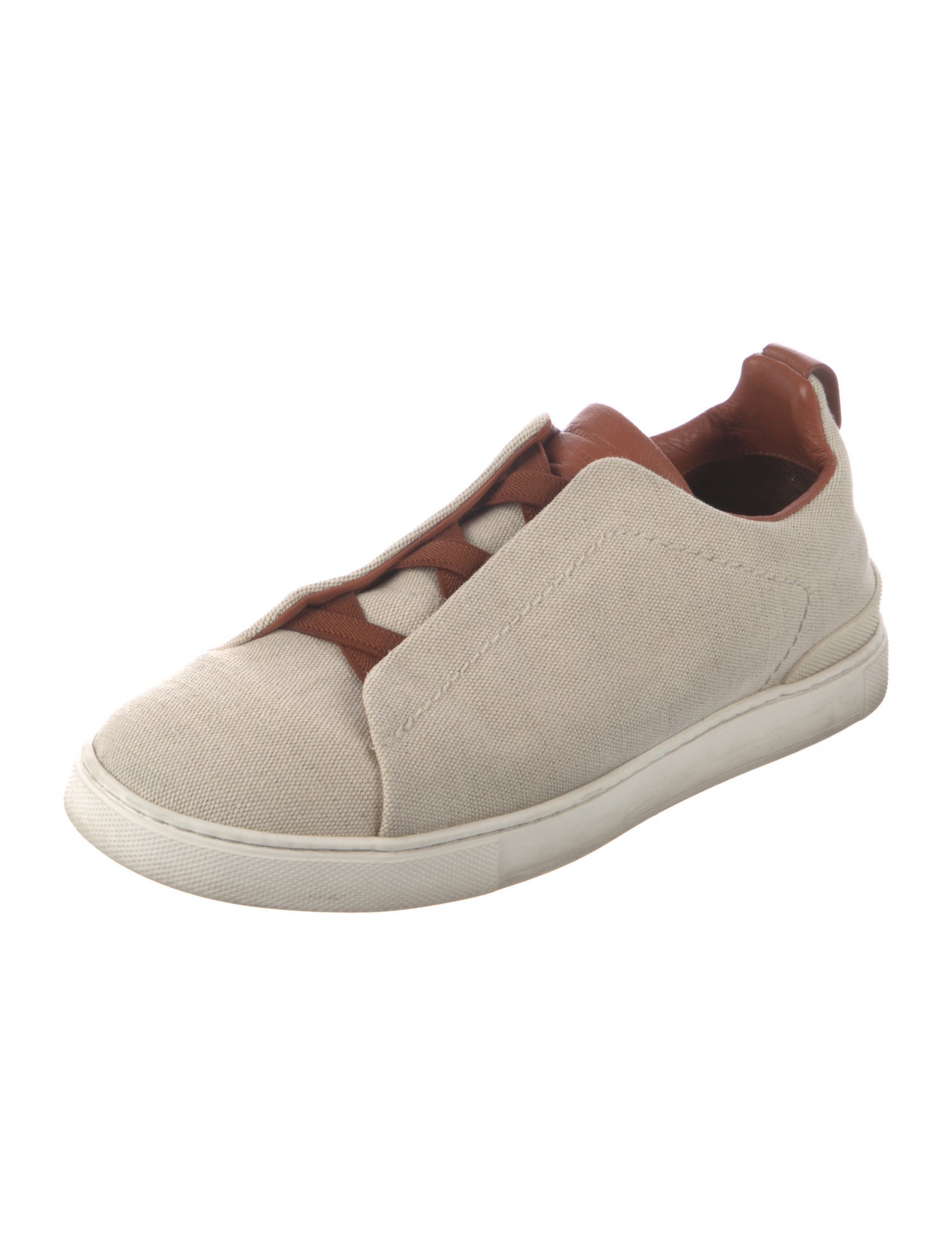Ermenegildo Zegna Couture Canvas Sneakers