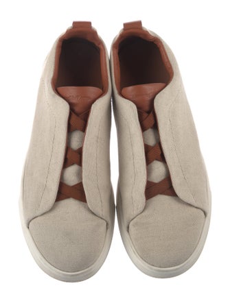 Ermenegildo Zegna Couture Canvas Sneakers