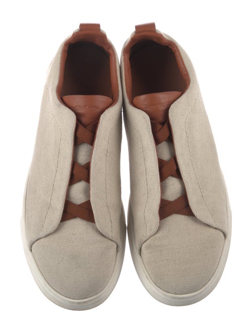 Ermenegildo Zegna Couture Canvas Sneakers