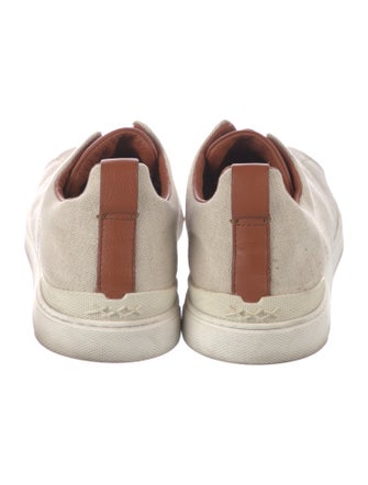 Ermenegildo Zegna Couture Canvas Sneakers