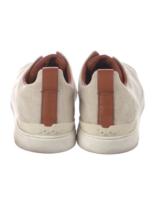 Ermenegildo Zegna Couture Canvas Sneakers
