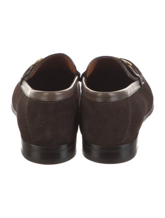 Ermenegildo Zegna Couture Suede Dress Loafers