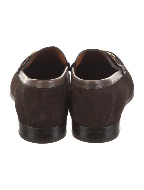 Ermenegildo Zegna Couture Suede Dress Loafers